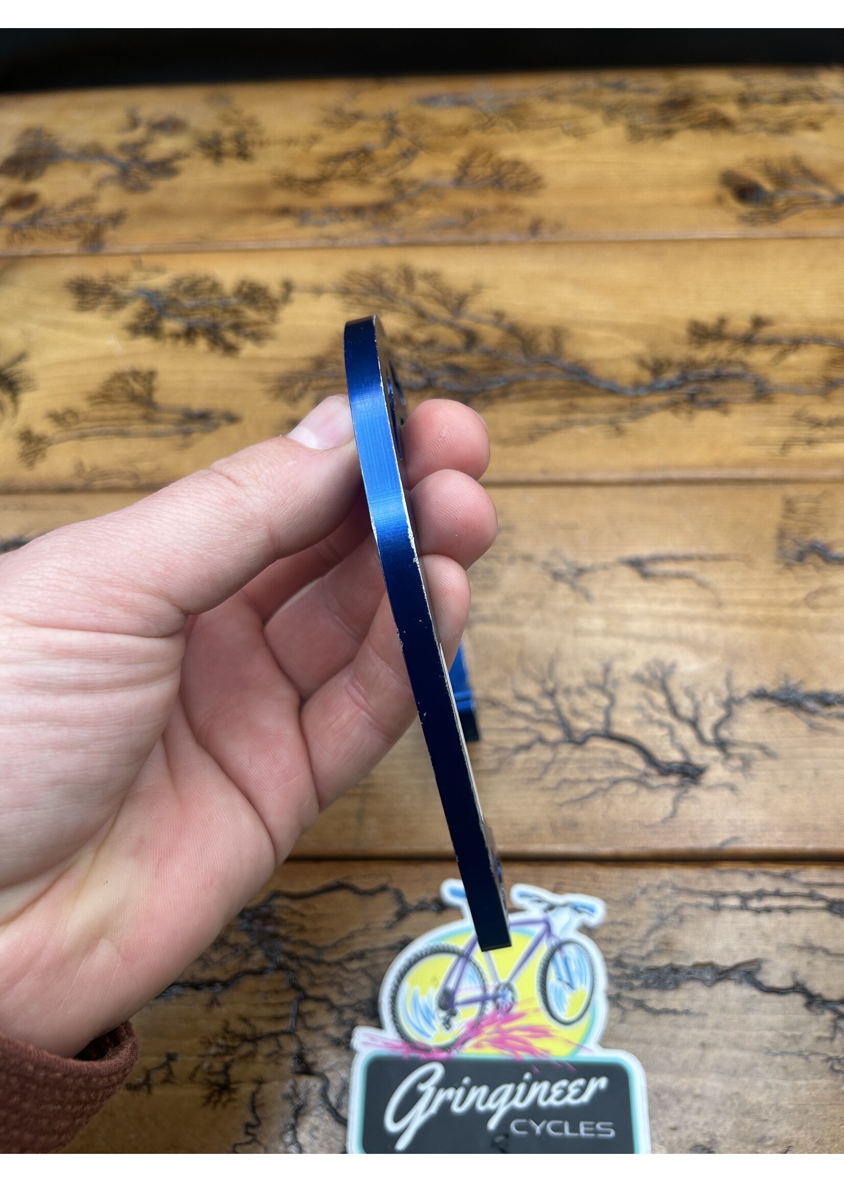 Curve Curve Blue Anodized Brake Booster