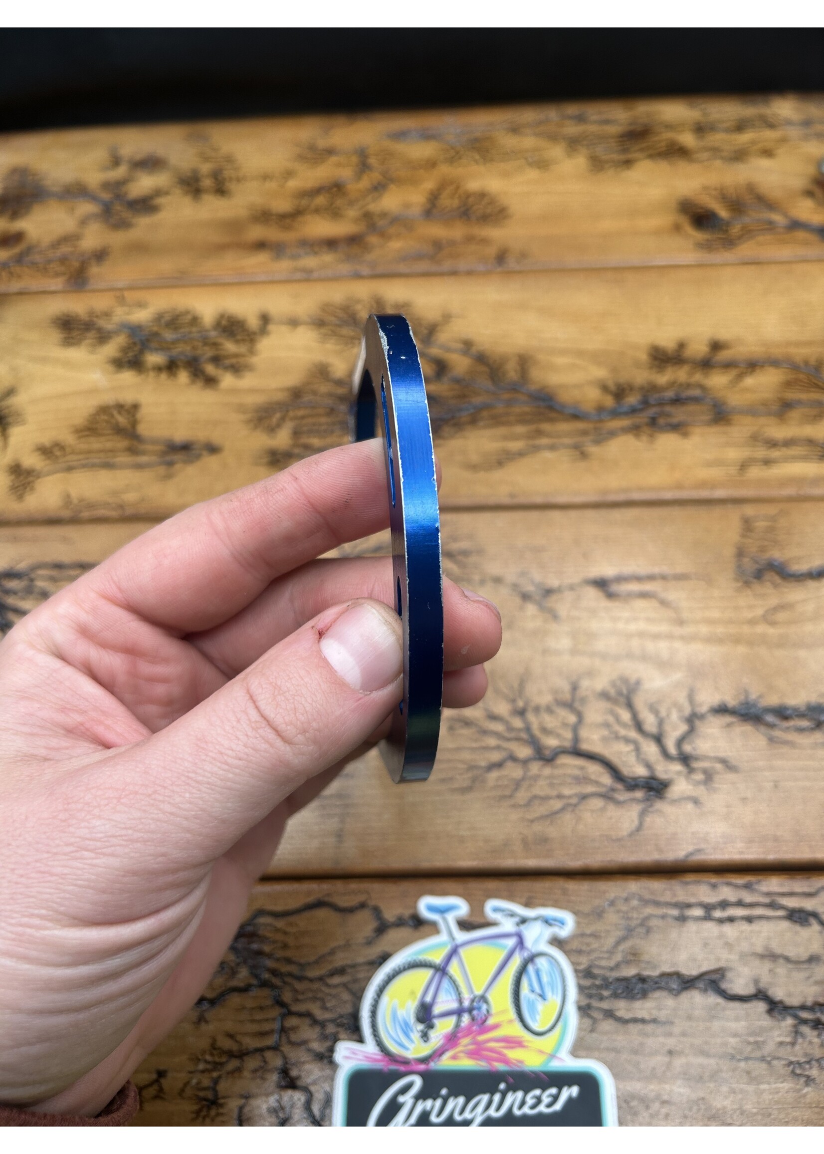 Curve Curve Blue Anodized Brake Booster