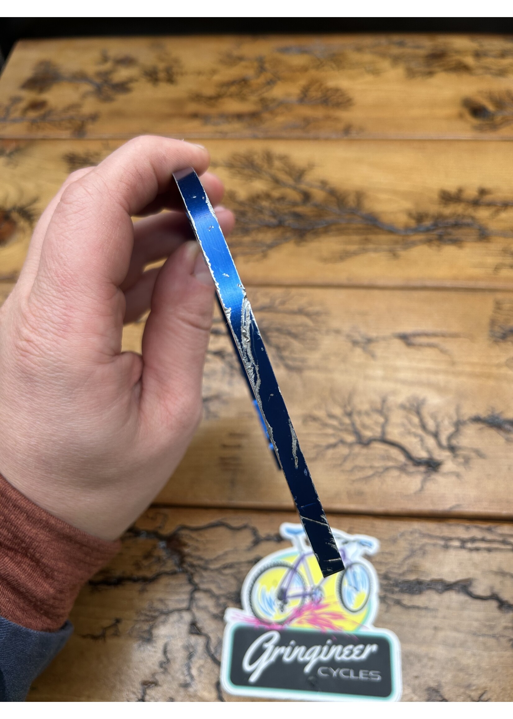 Curve Curve Blue Anodized Brake Booster