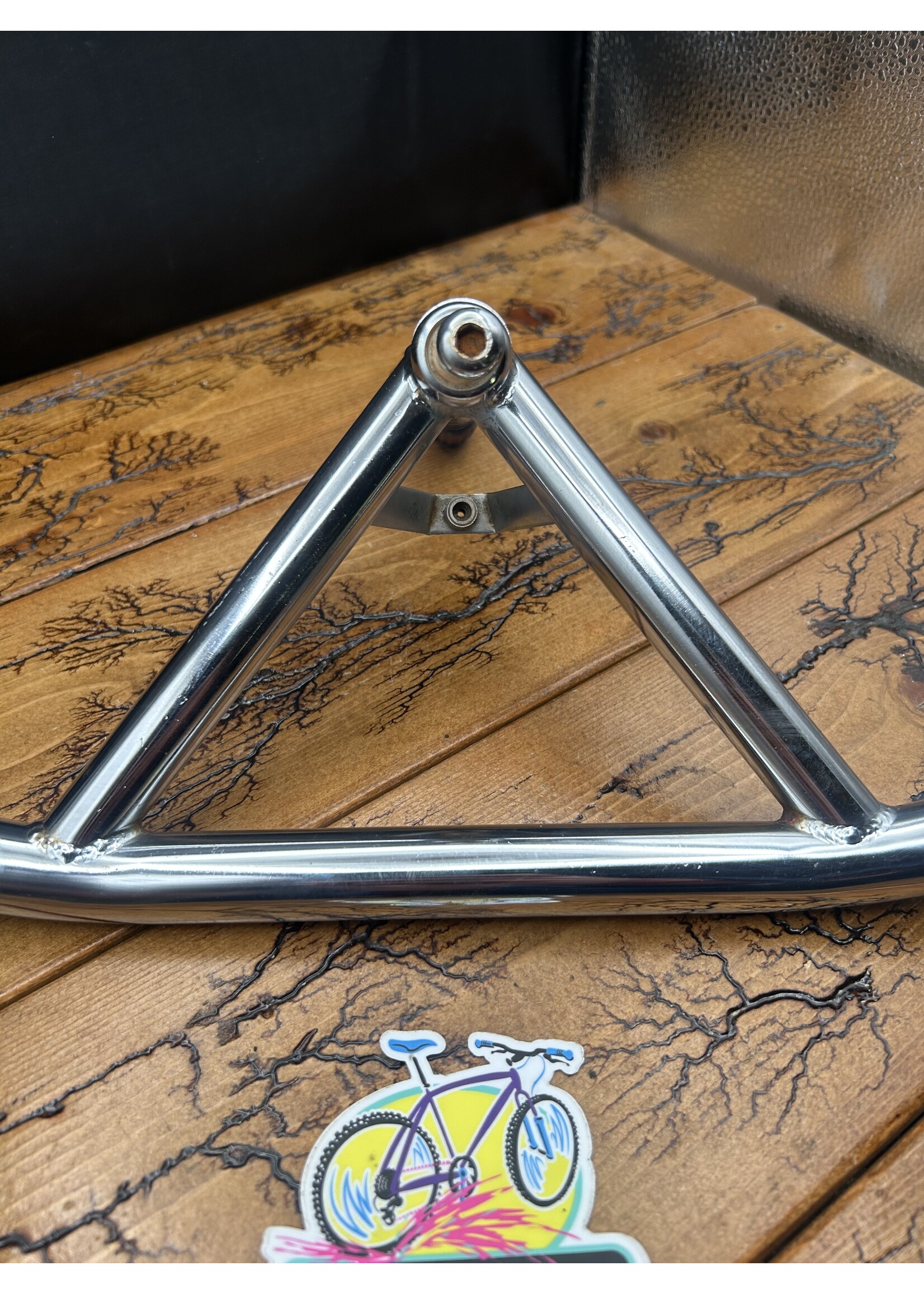 HL HL 695mm 21.1mm Chrome Bullmoose Handlebar