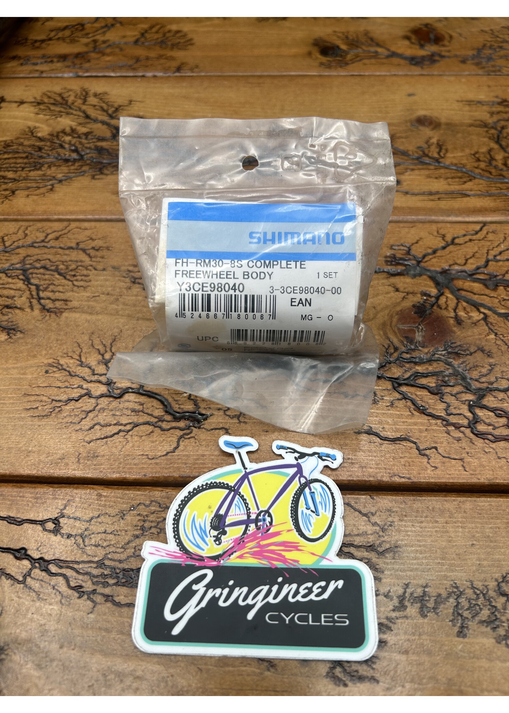 SHIMANO Shimano FH-RM30-8S Complete Freewheel Body Y3CE98040