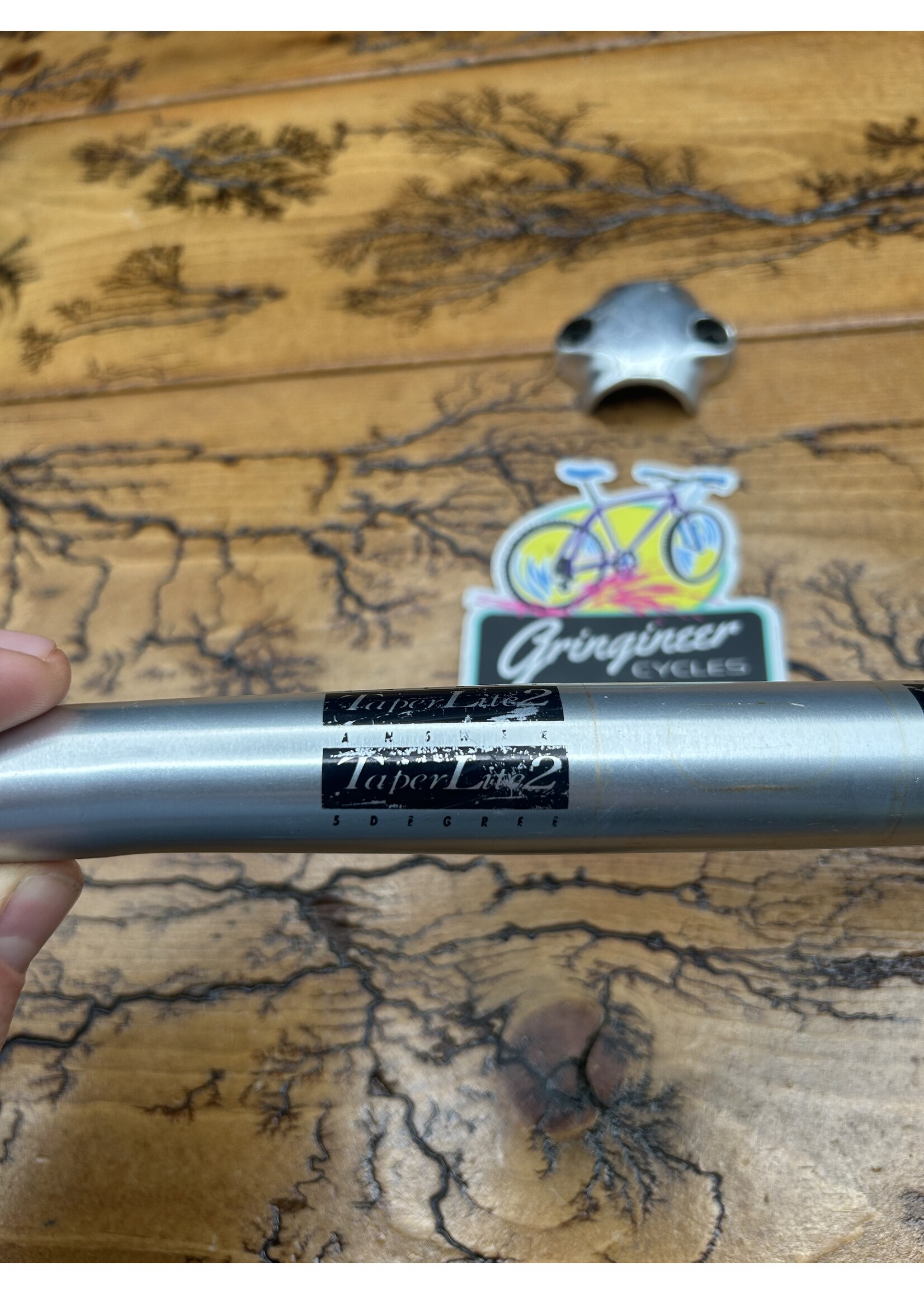 Answer Answer Taperlite 2 580mm 5 Degree Silver Handlebar