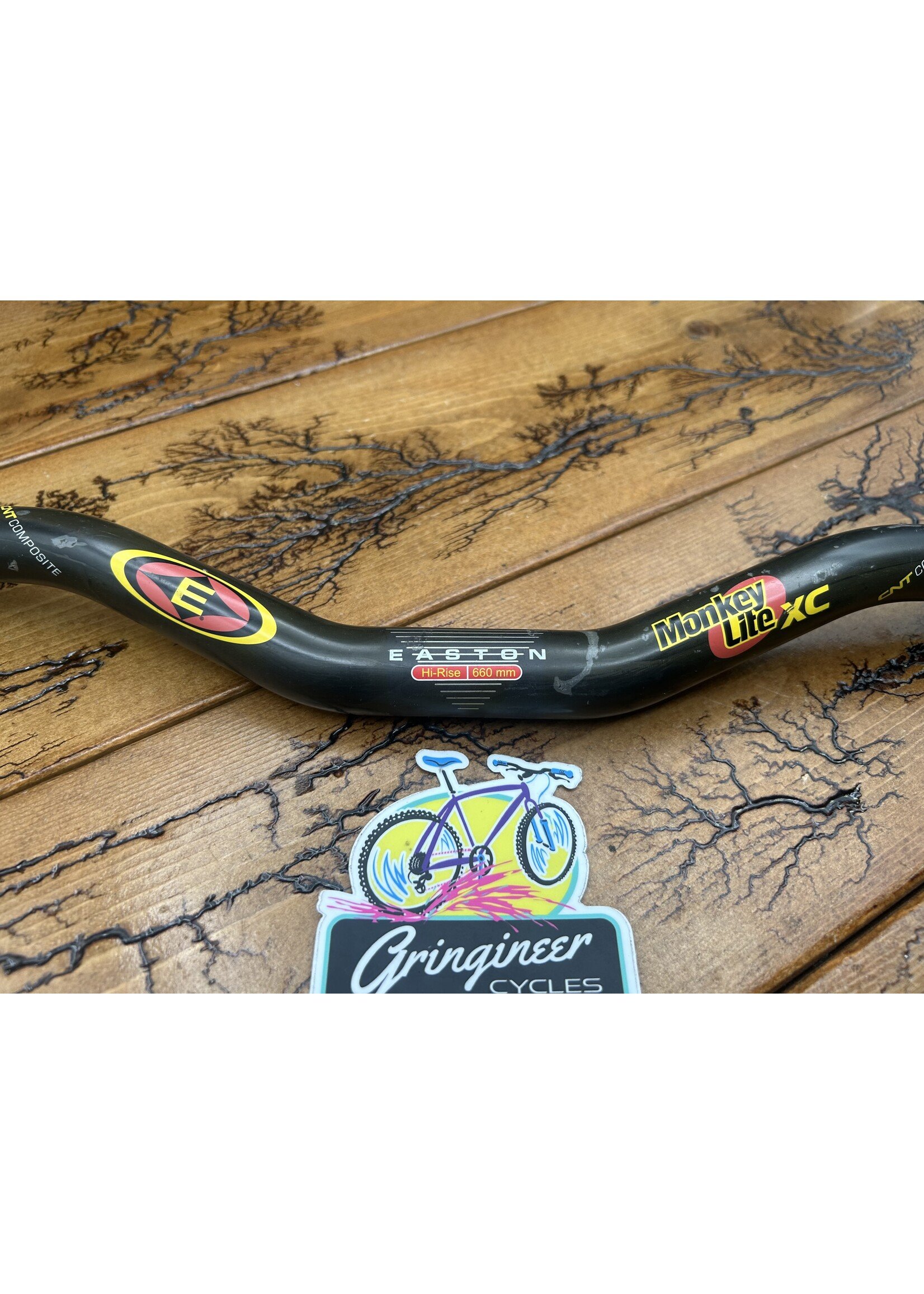 Easton Easton Monkey Lite XC 660mm 25.4mm High Rise Carbon Handlebar