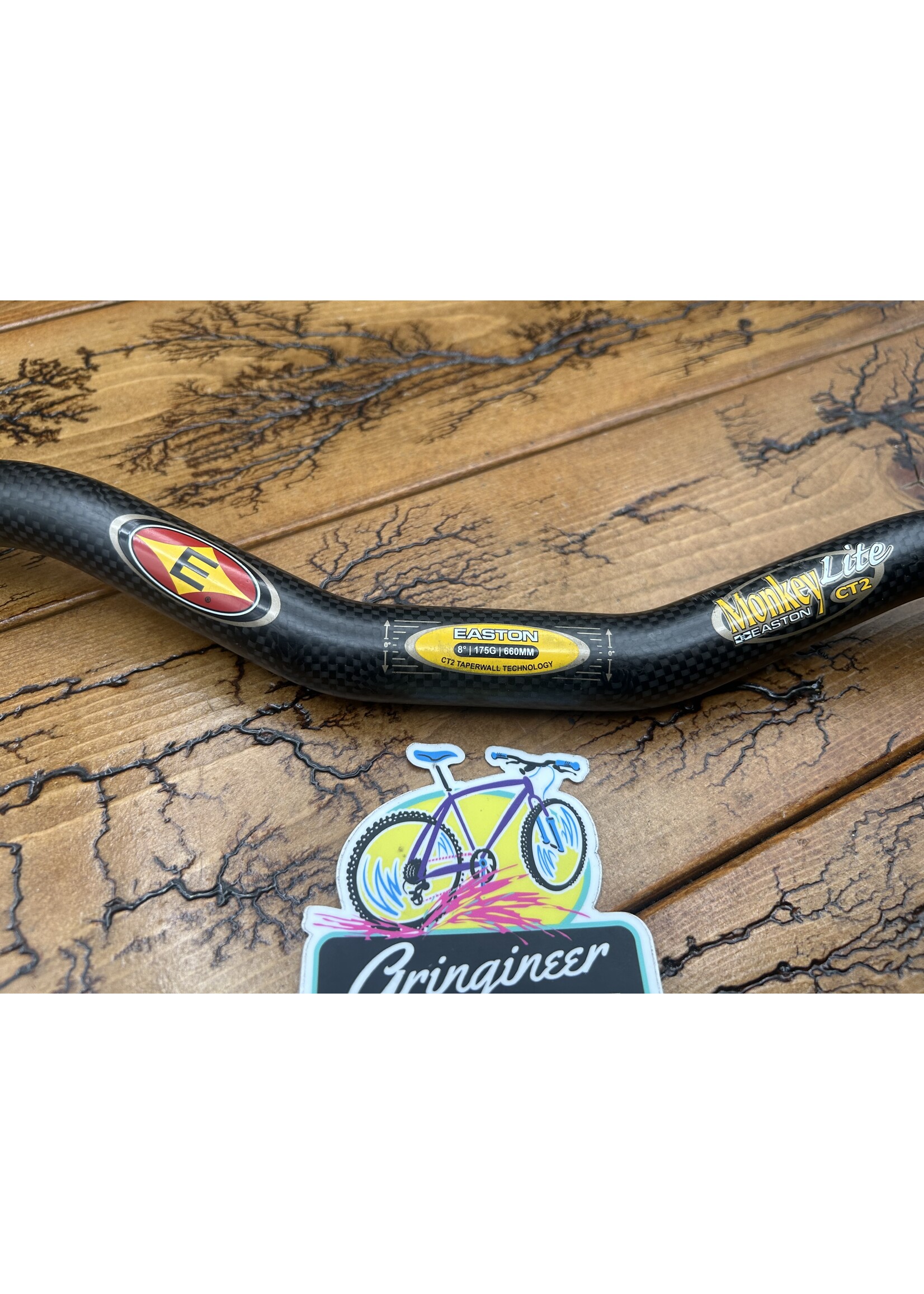 Easton Easton Monkey Lite CT2 660mm  25.4mm Carbon Riser Handlebar