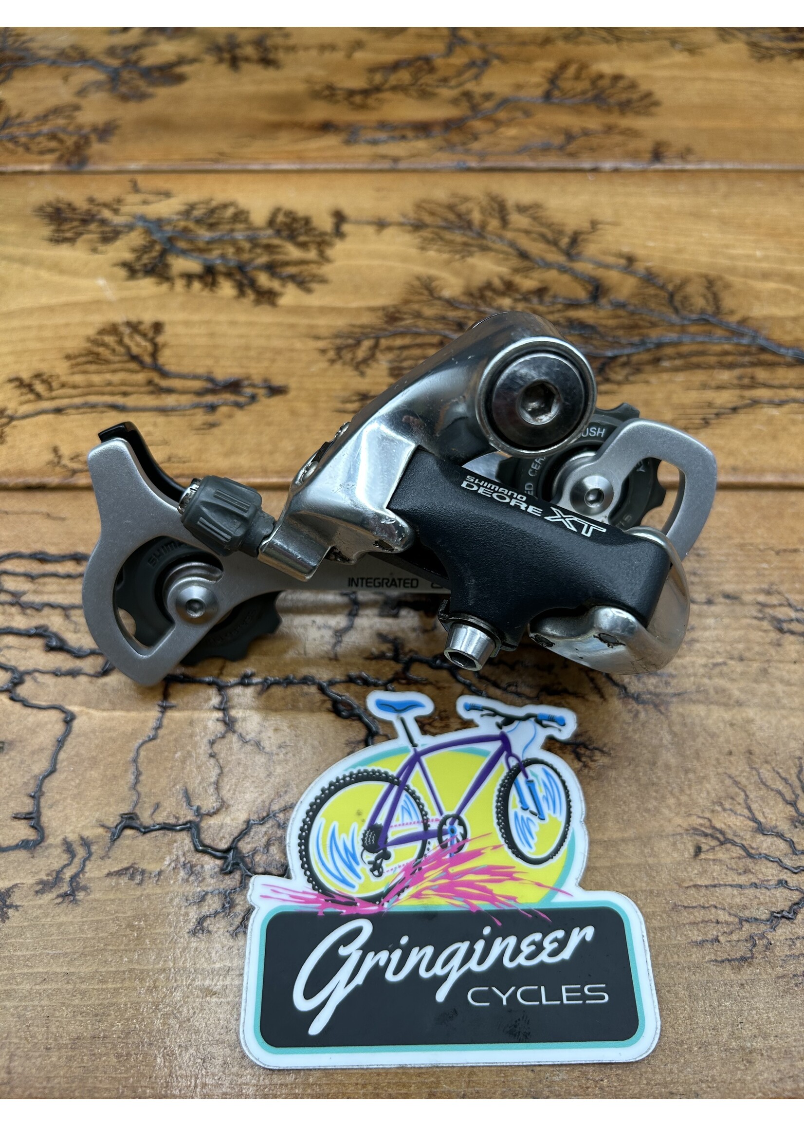 SHIMANO Shimano Deore XT RD-M739 Long Cage Rear Derailleur VG