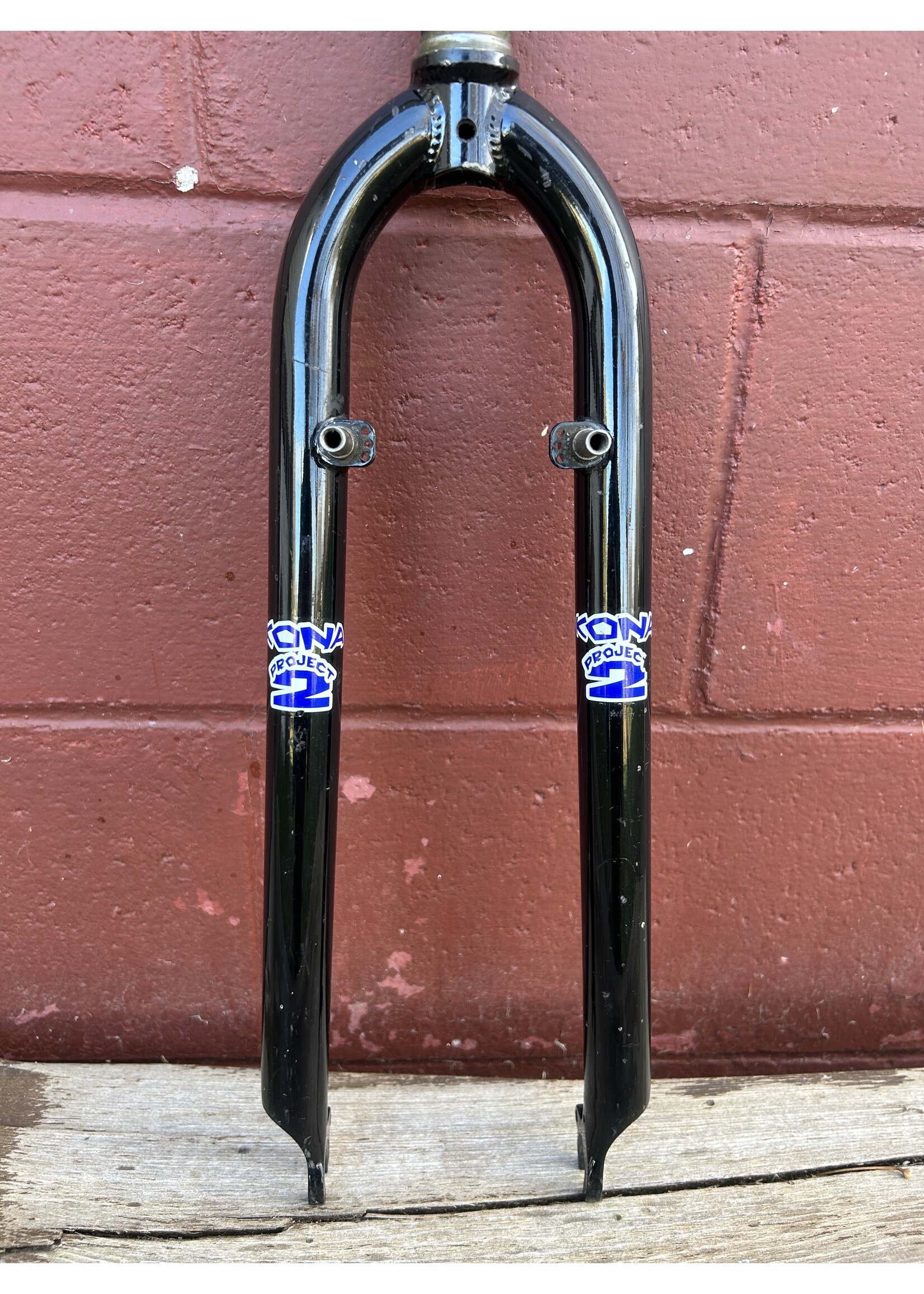 Kona Kona Project Two 1 1/8 Threadless Black Fork