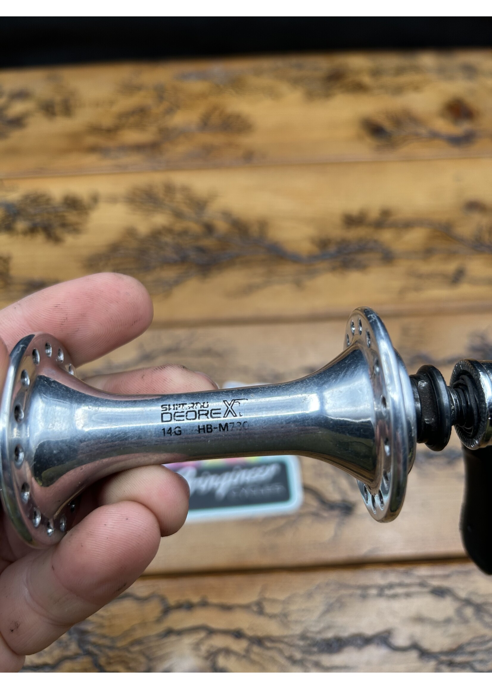 SHIMANO Shimano Deore XT M730 32 Hole Front Hub With Skewer