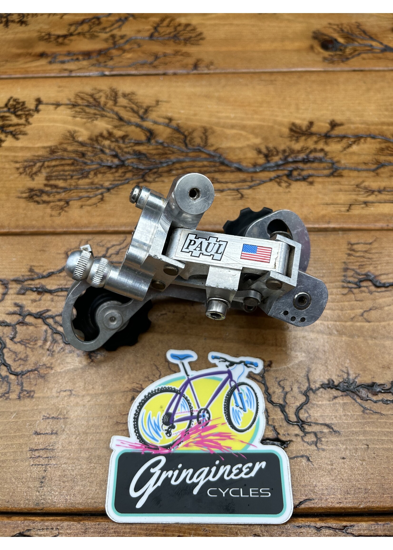 Paul Components Paul Components Powerglide Silver 2nd Gen Mid Cage Rear Derailleur