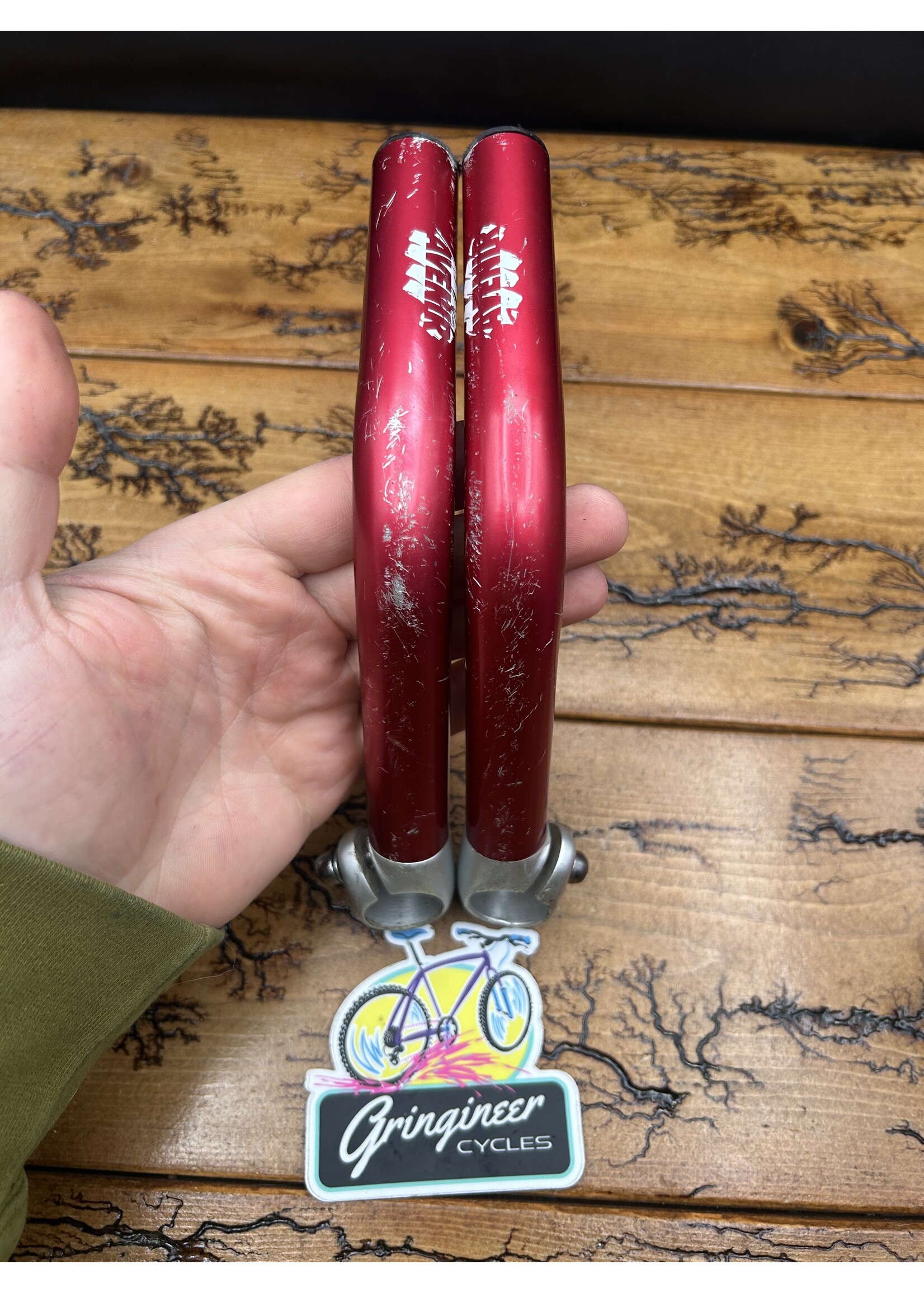 Avenir Avenir Red Anodized Bar Ends