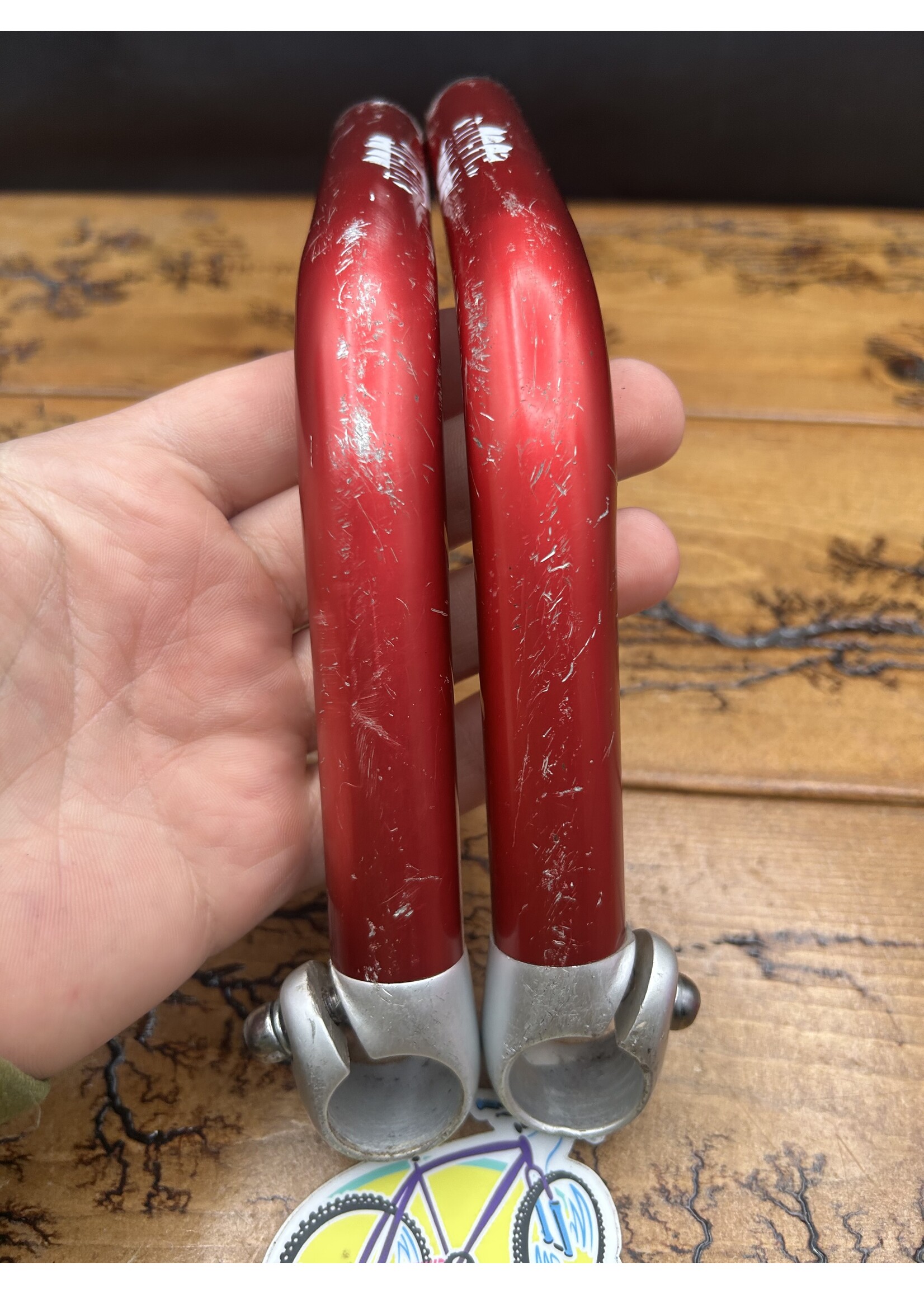 Avenir Avenir Red Anodized Bar Ends