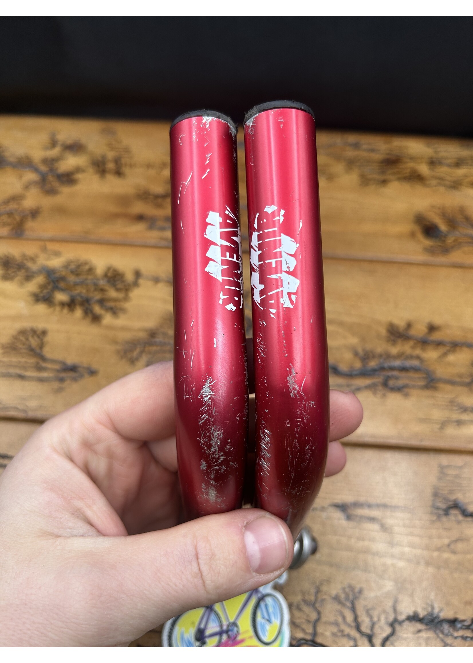 Avenir Avenir Red Anodized Bar Ends