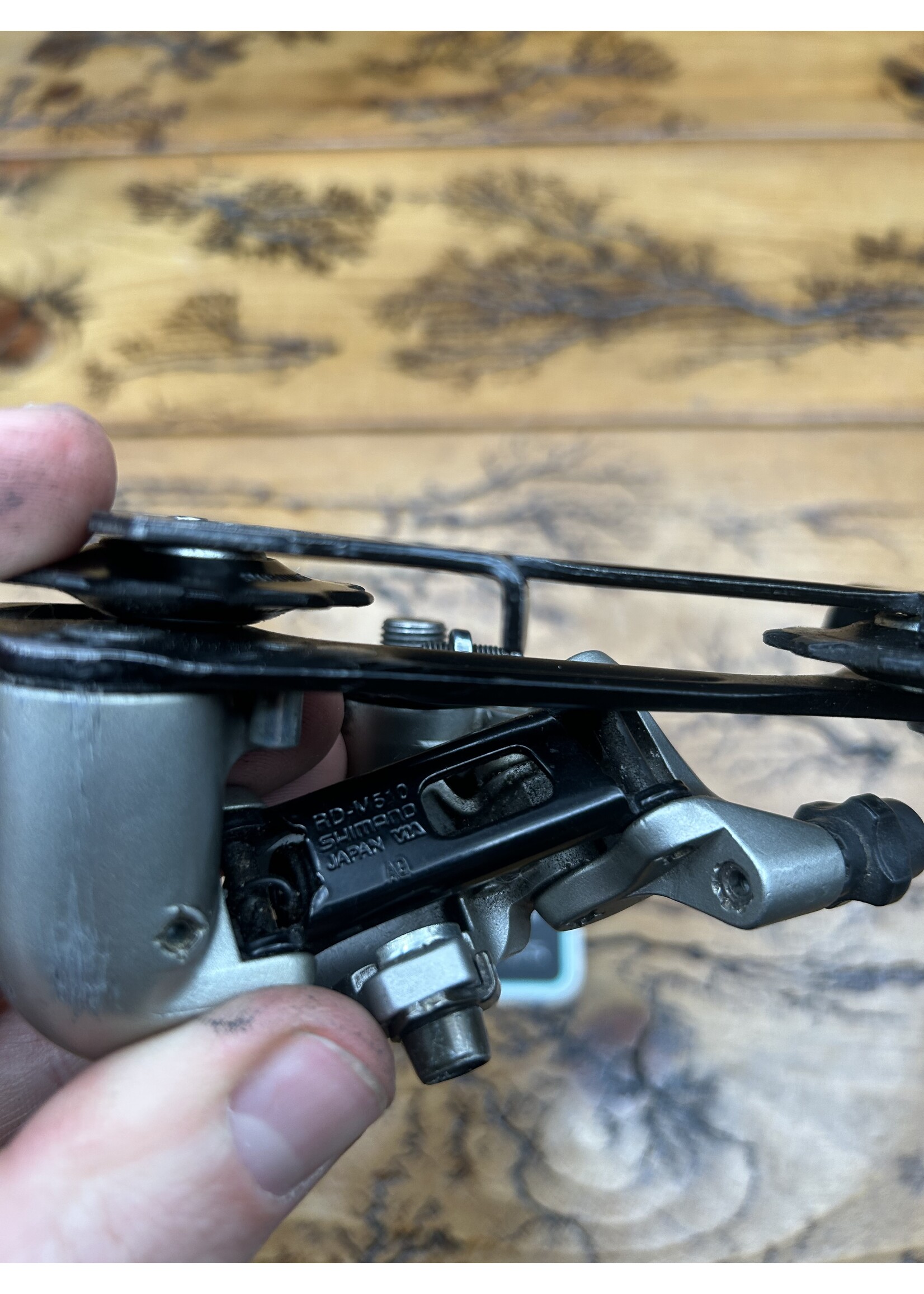 SHIMANO Shimano Deore RD-M510 Silver 9 Speed Rear Derailleur