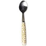 Coton Colors GOLD SMALL DOT SERVING SPOON