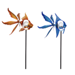 Evergreen Solar Fish Staked Wind Spinner