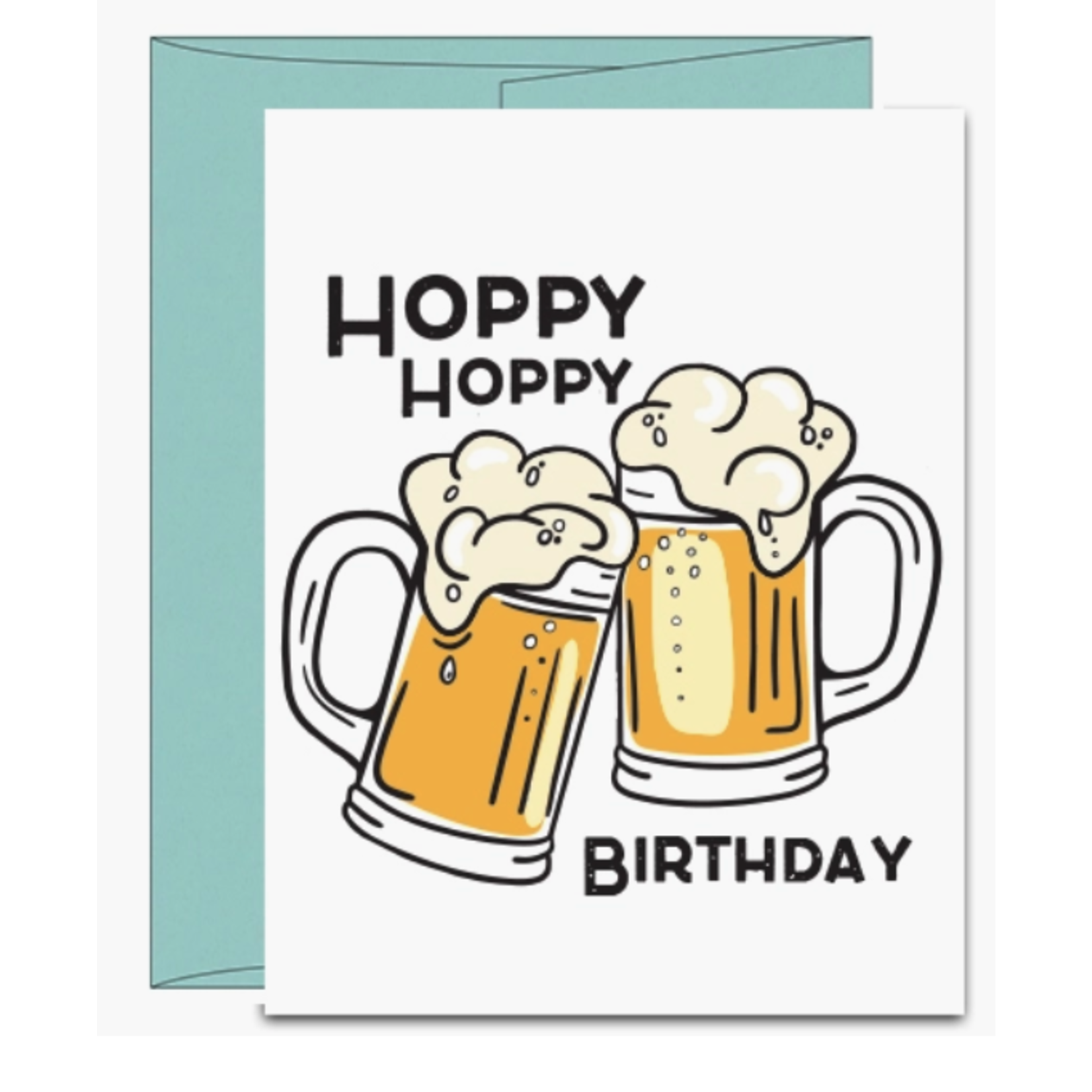 Stack Creative Hoppy Hoppy Birthday Card