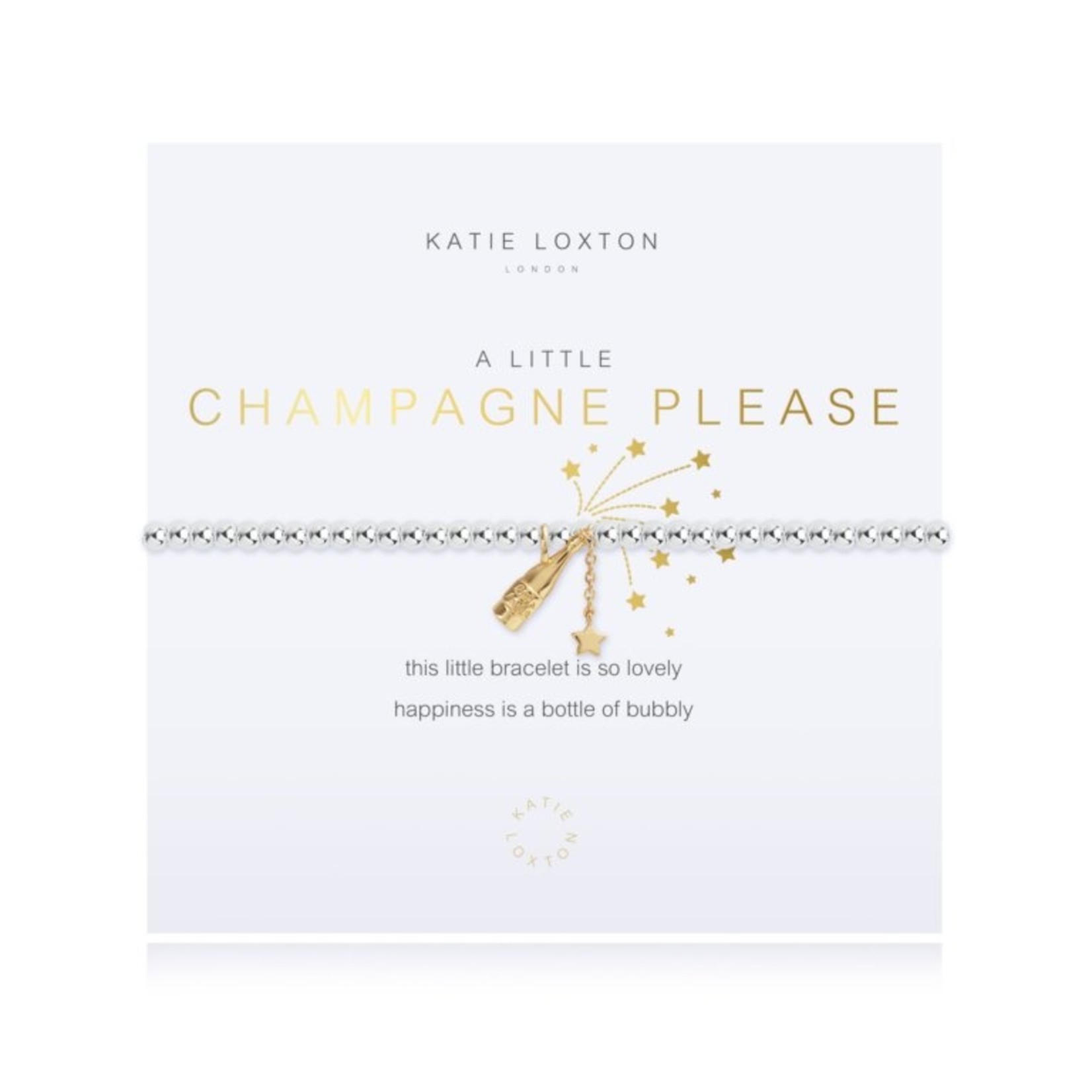 Katie Loxton a little CHAMPAGNE PLEASE- bracelet