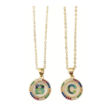 Gemelli Ember Initial Necklace