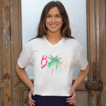 The Royal Standard Beach Life V-Neck T-Shirt