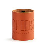 DemDaco The Good Life Leather Can Cooler