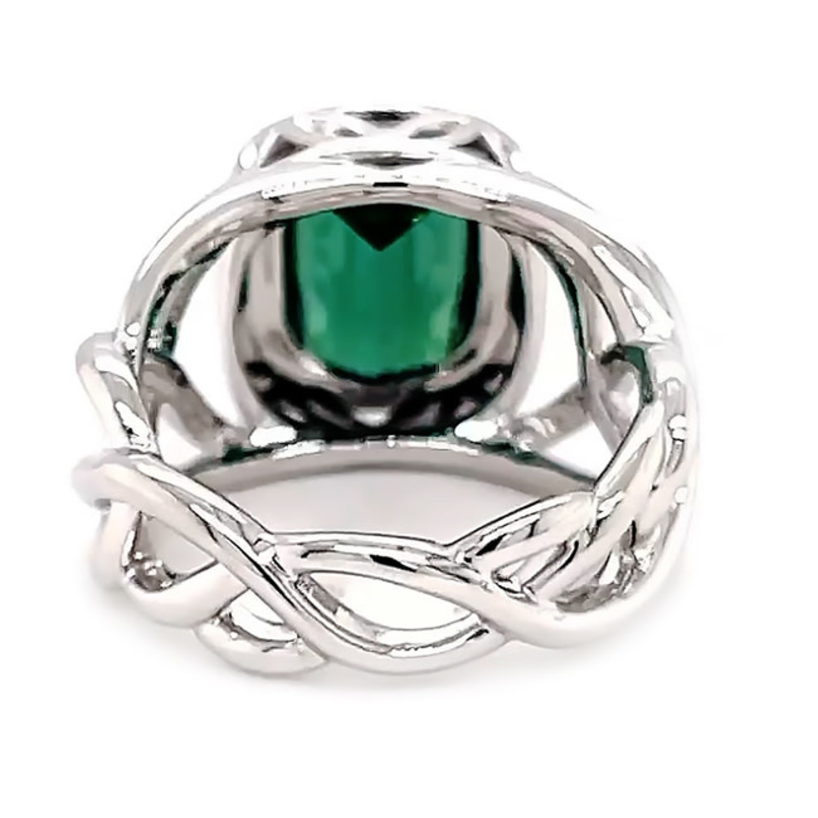 Jewelry By Danuta - Platinum Drawer Emerald & Platinum Ring, SOLD , call for estimate