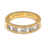 Jewelry By Danuta - Gold Drawer .55ct. Diamond 18kt. Yellow Gold Ring