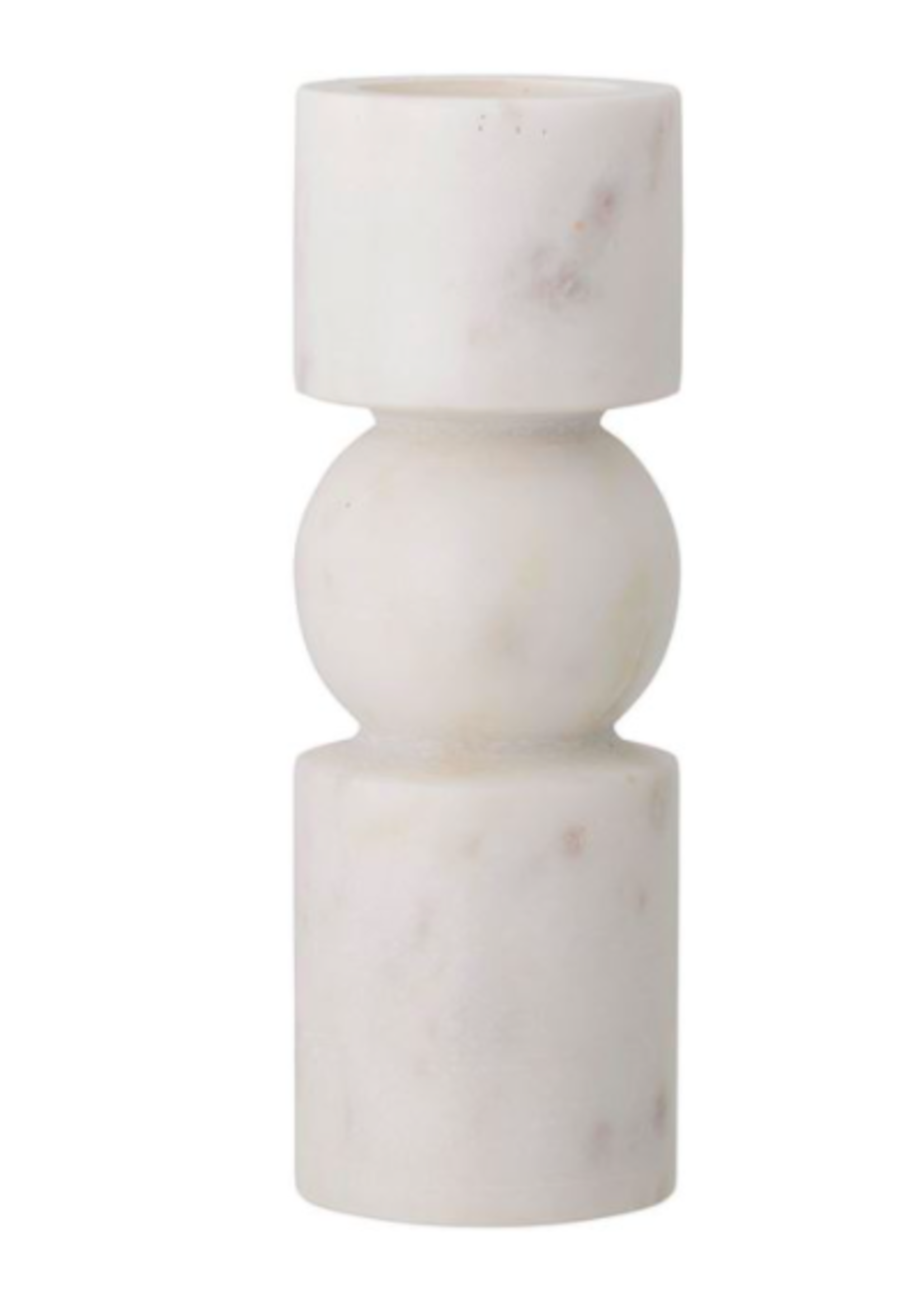 Marble Tealight Candle Holder (2-1/2” Rnd x 7-3/4”H)