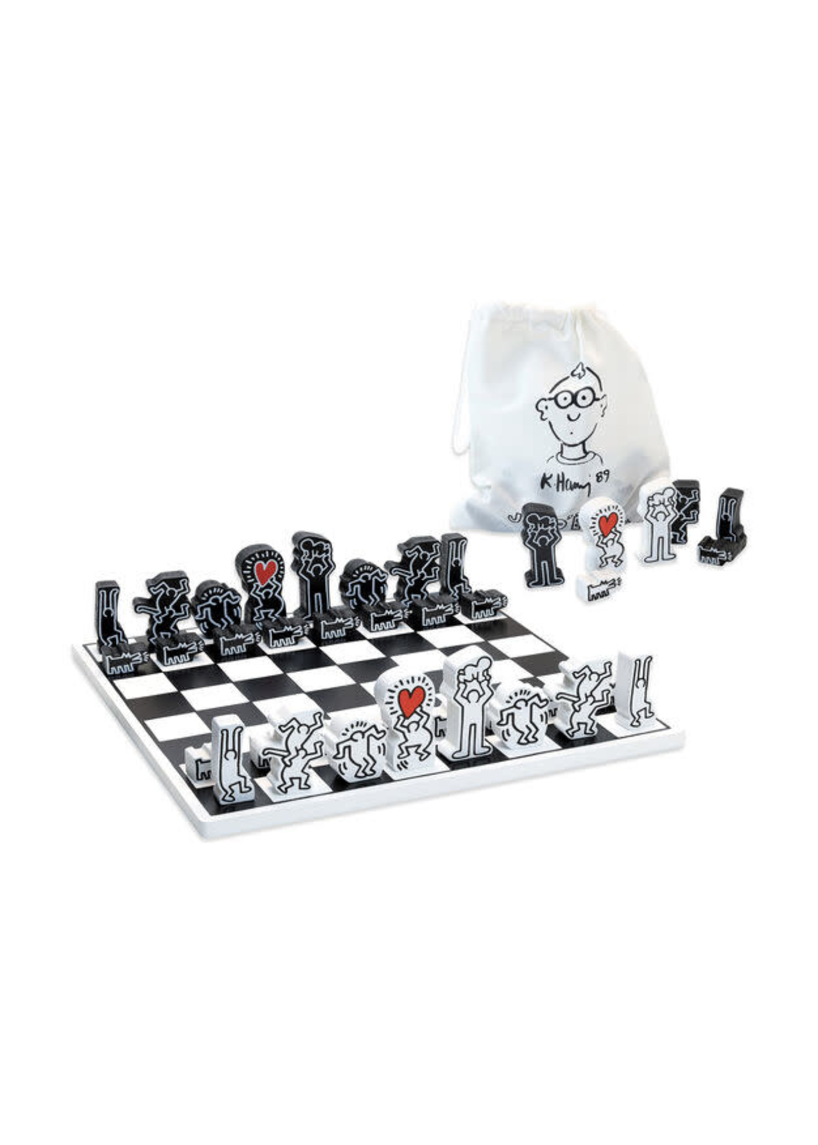 Vilac Keith Haring Chess Set