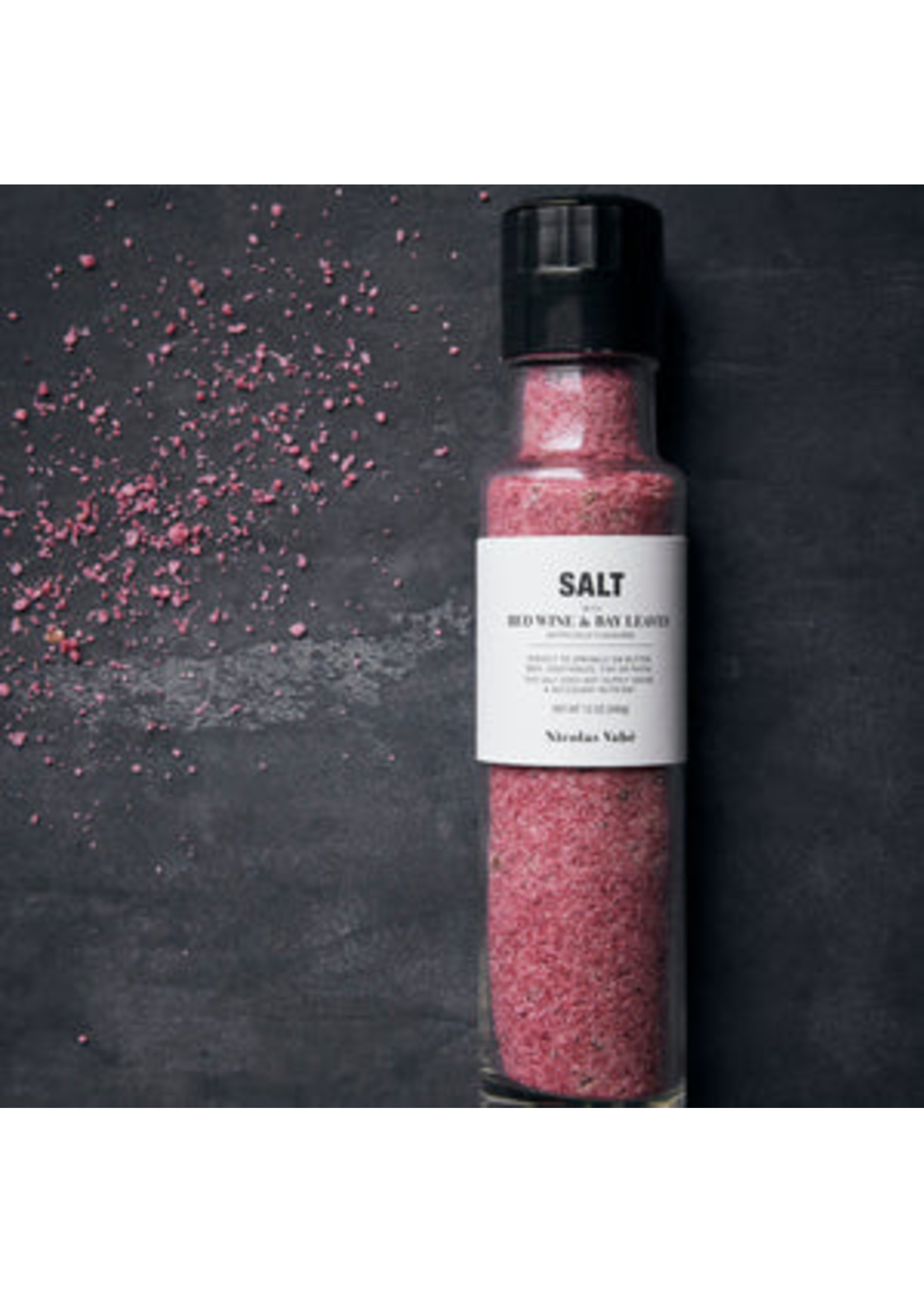 Society of Lifestyle Salt with Red Wine and Bay Leaves