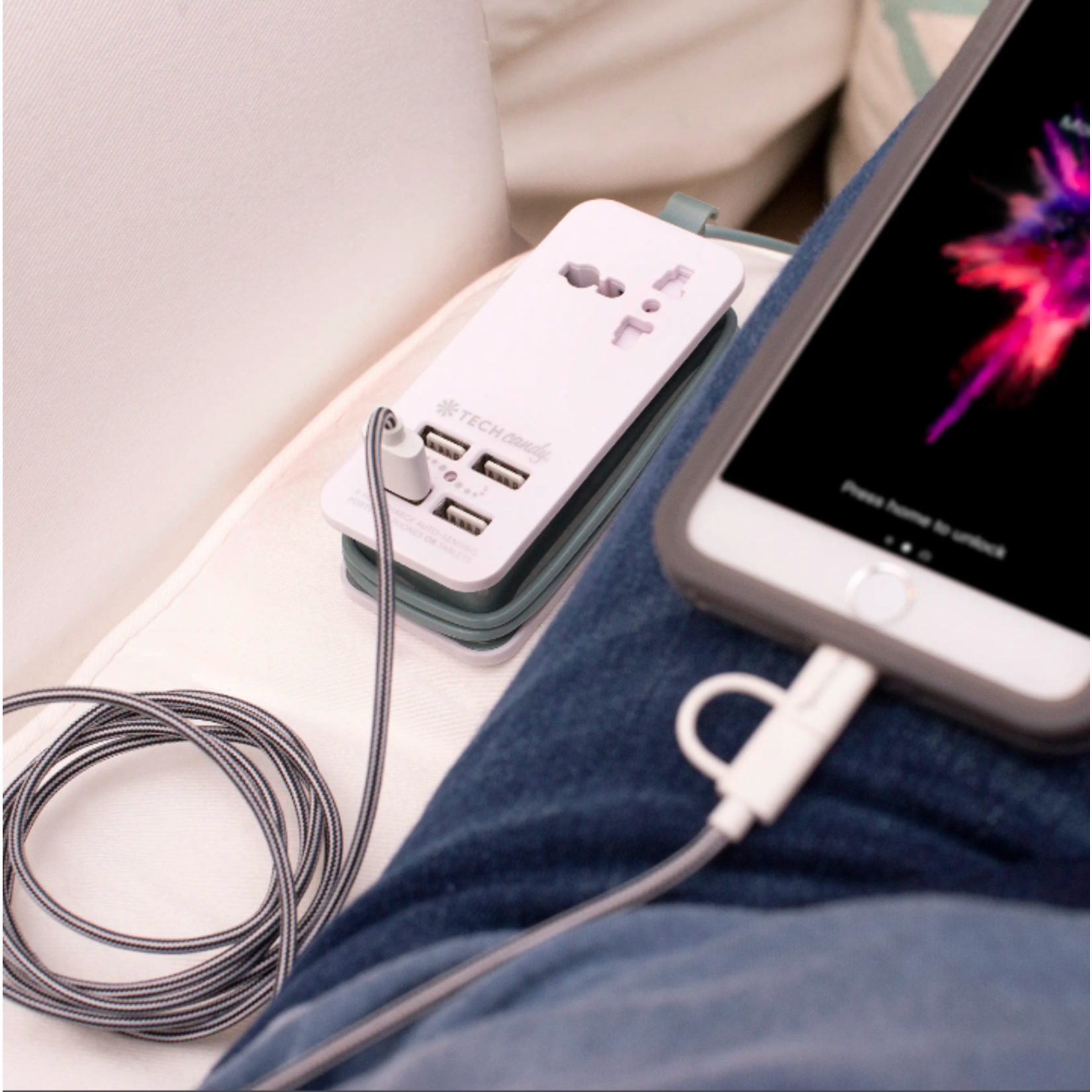 Tech Candy Power Trip Travel Charging Station