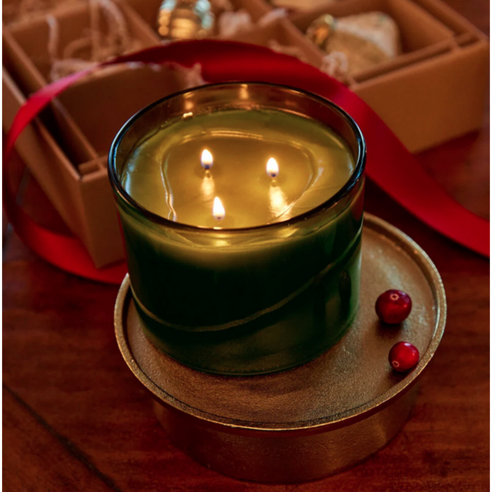 Thymes Frasier Fir 17oz 3 Wick Candle
