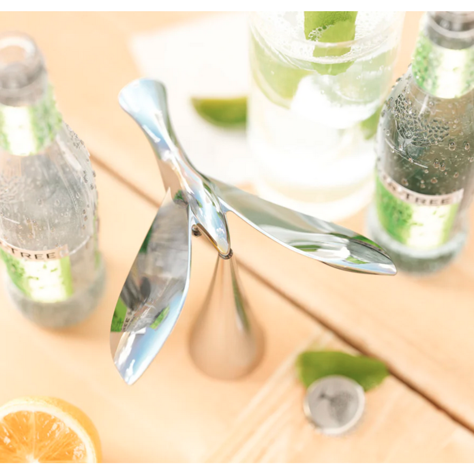 Tipsy Chrome Balancing Bottle Opener