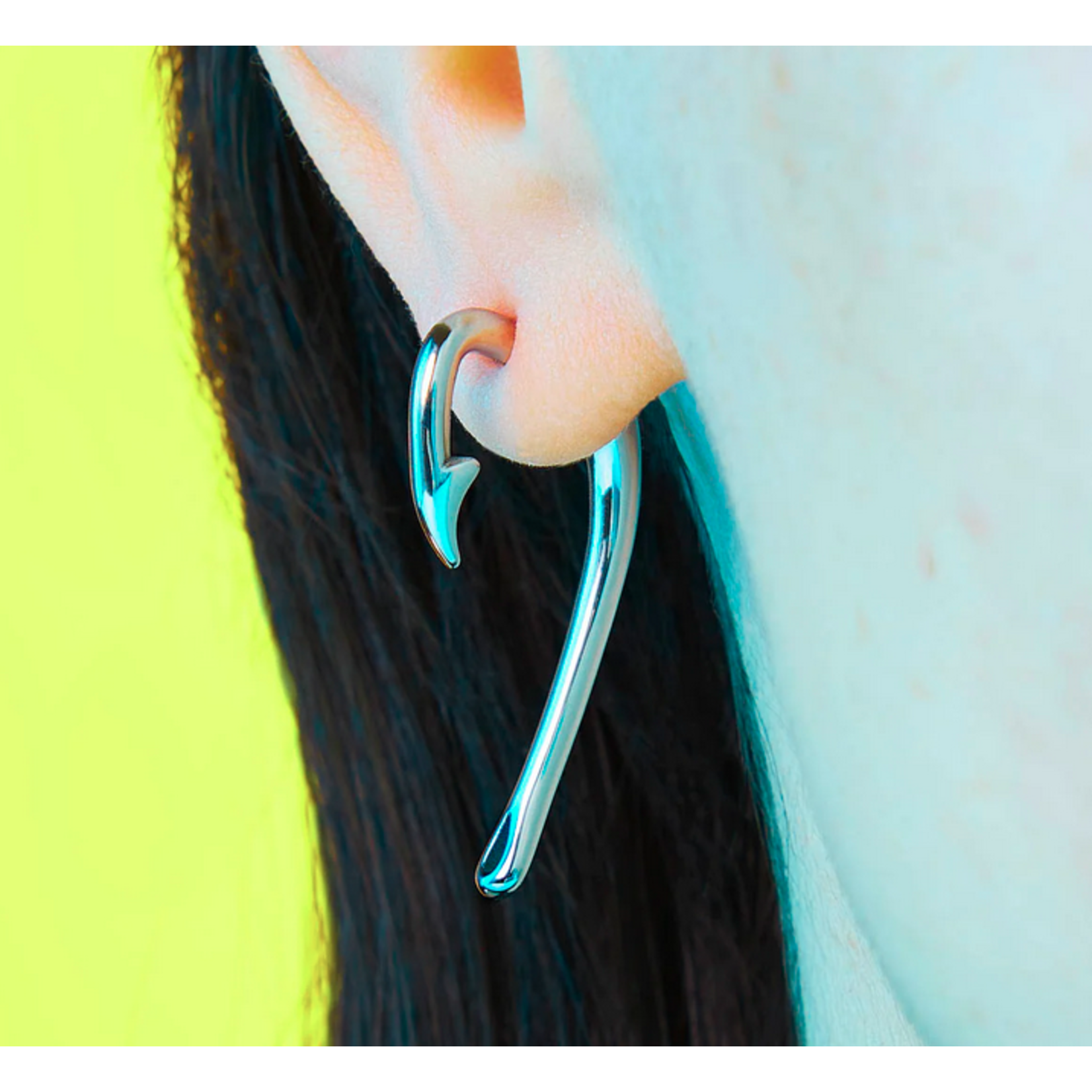 Studiocult Fish Hook Statement Earring