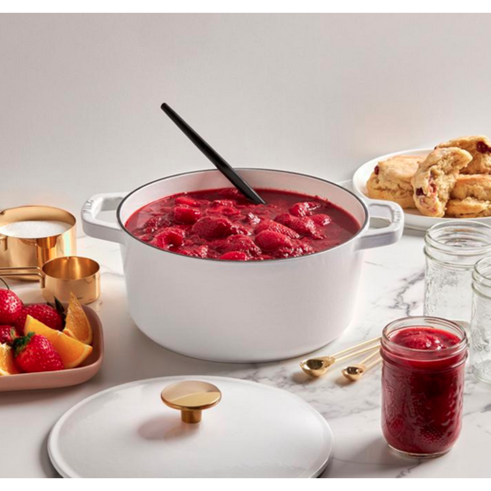 Kana Mini Dutch Oven- White 3.5Qts