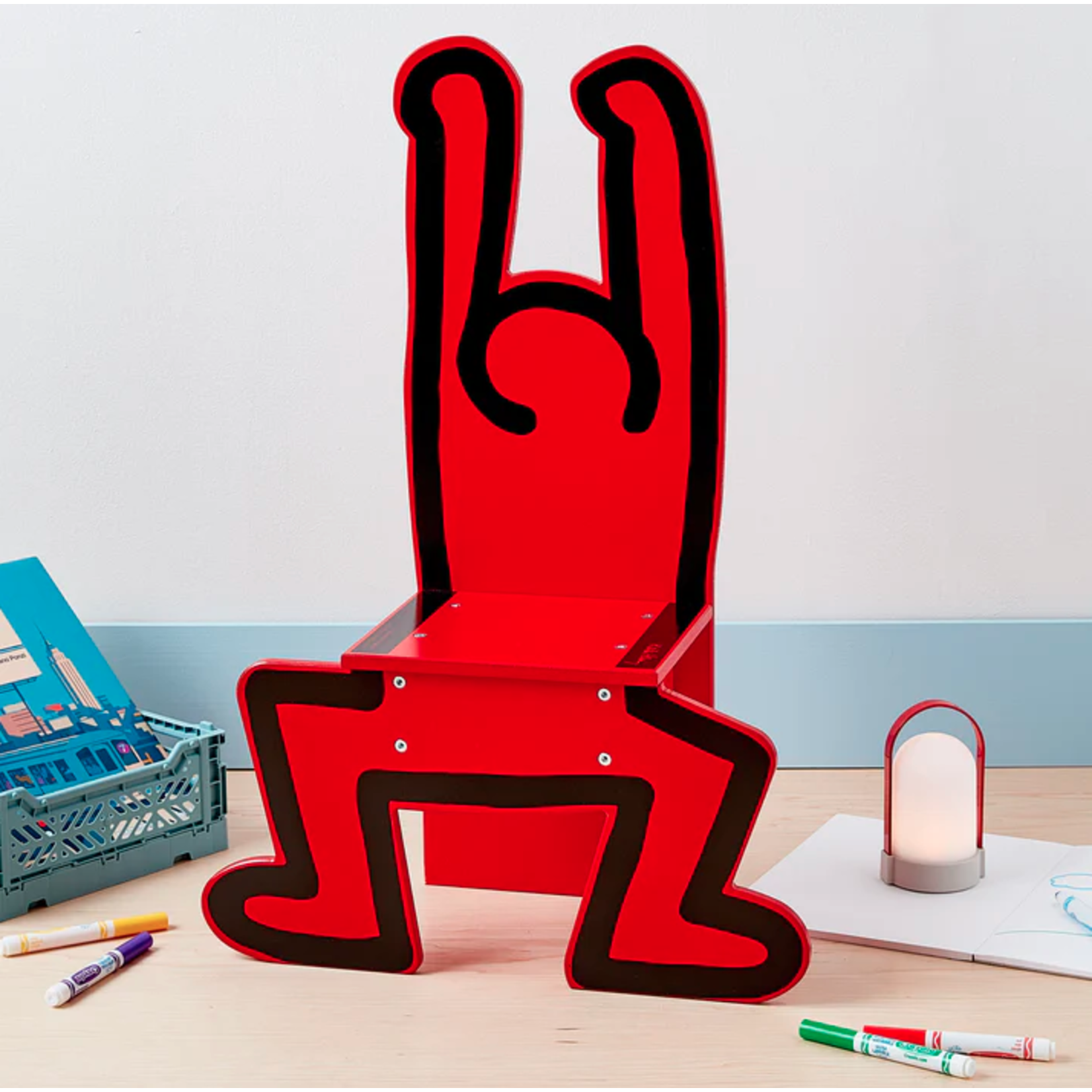 Vilac Keith Haring Chair, Red