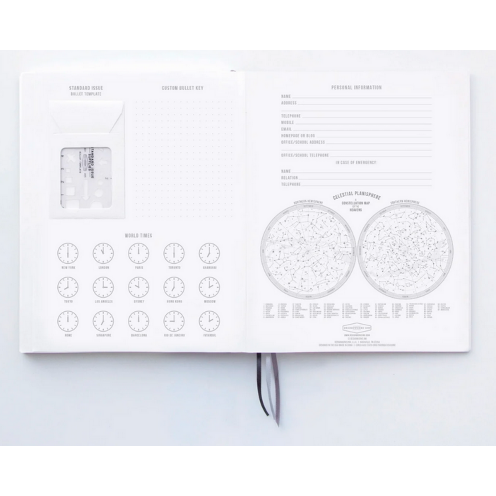 Designworks Ink Black Standard Issue Journal
