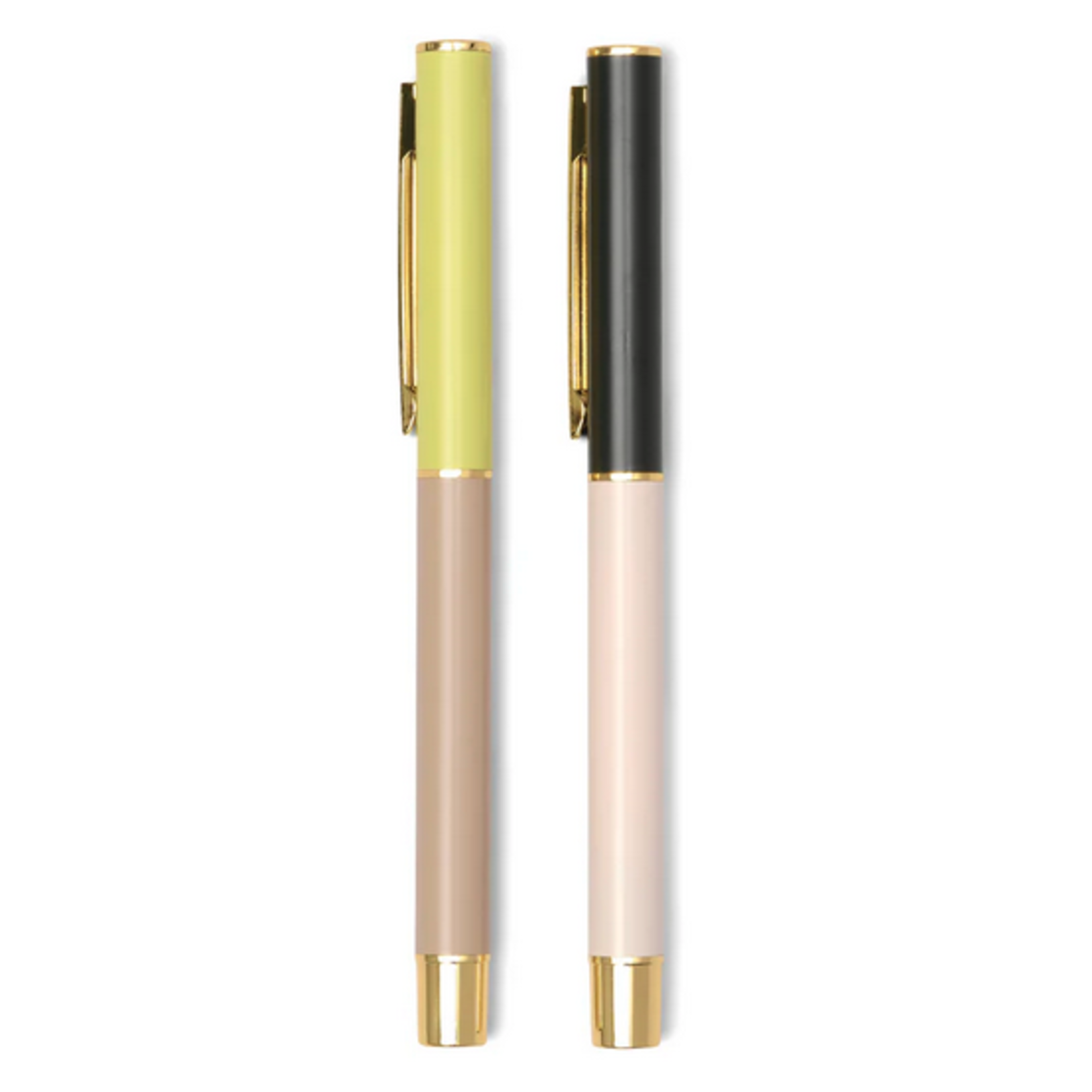 Designworks Off White + Taupe Colorblock Pen Set