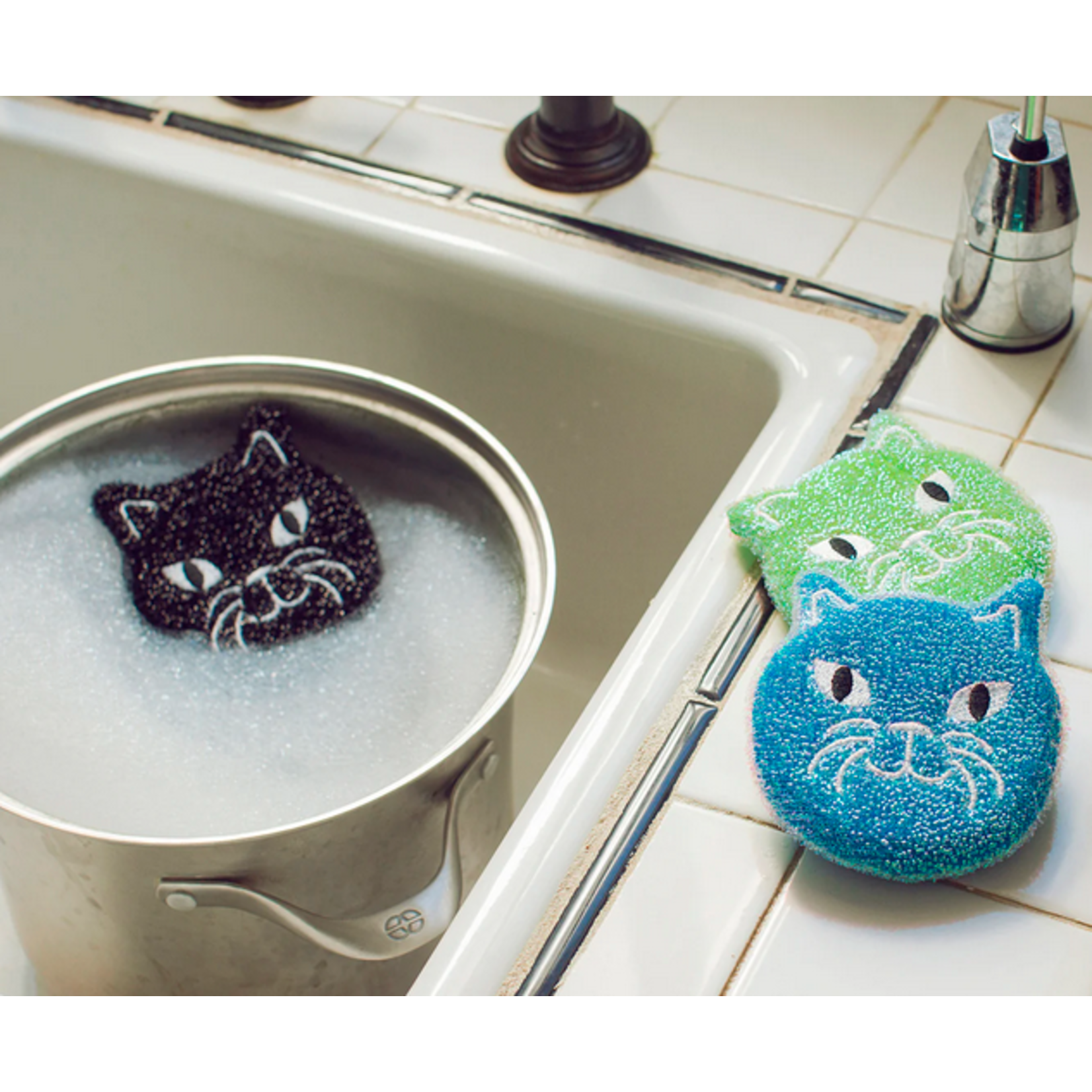 Kitty Scrub Sponges