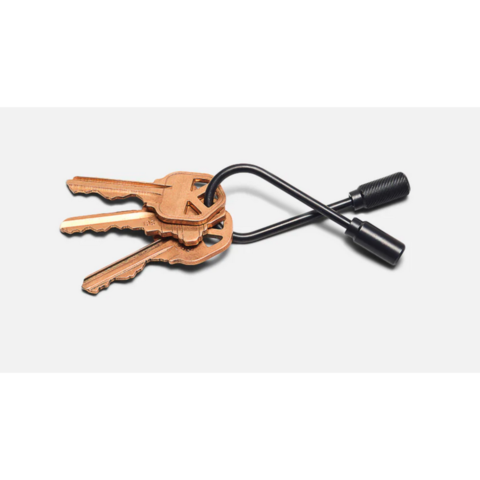 Craighill Closed Helix Key Ring- Vapor Black