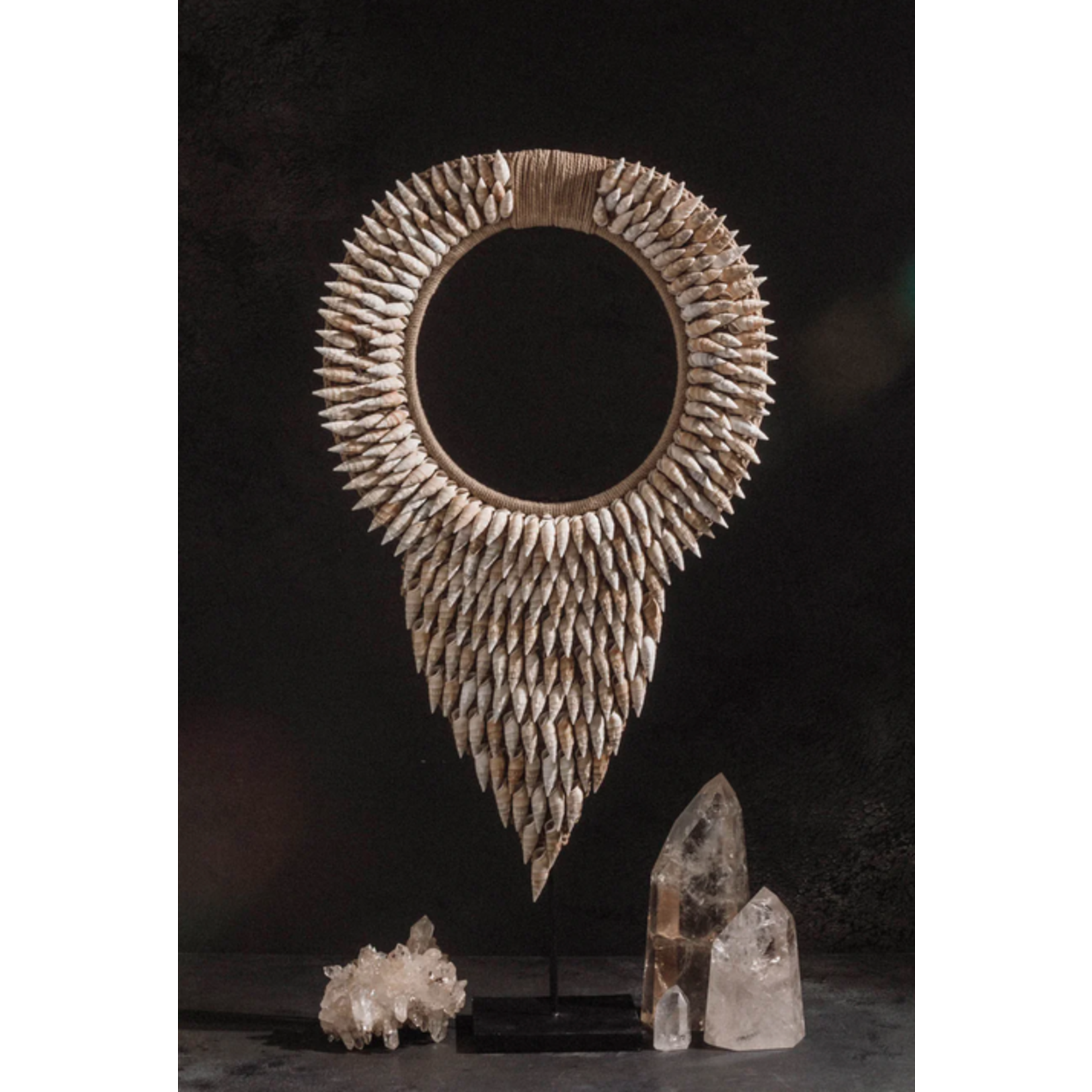 Blue Ocean Traders Angave Necklace on Stand- New Guinea