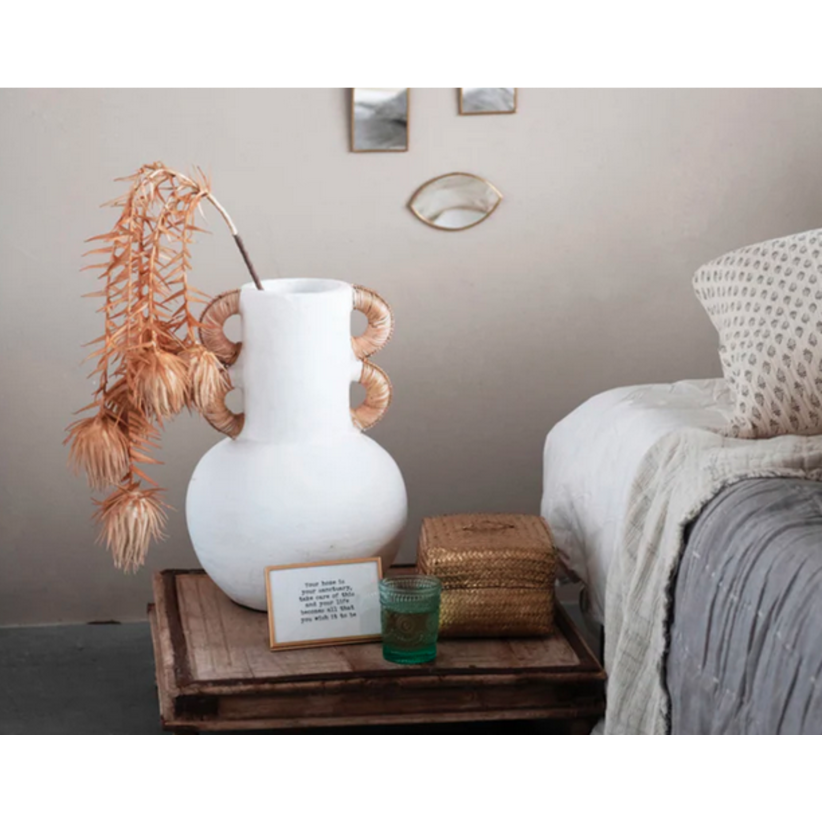 Creative Co-Op Terra Cotta Vase