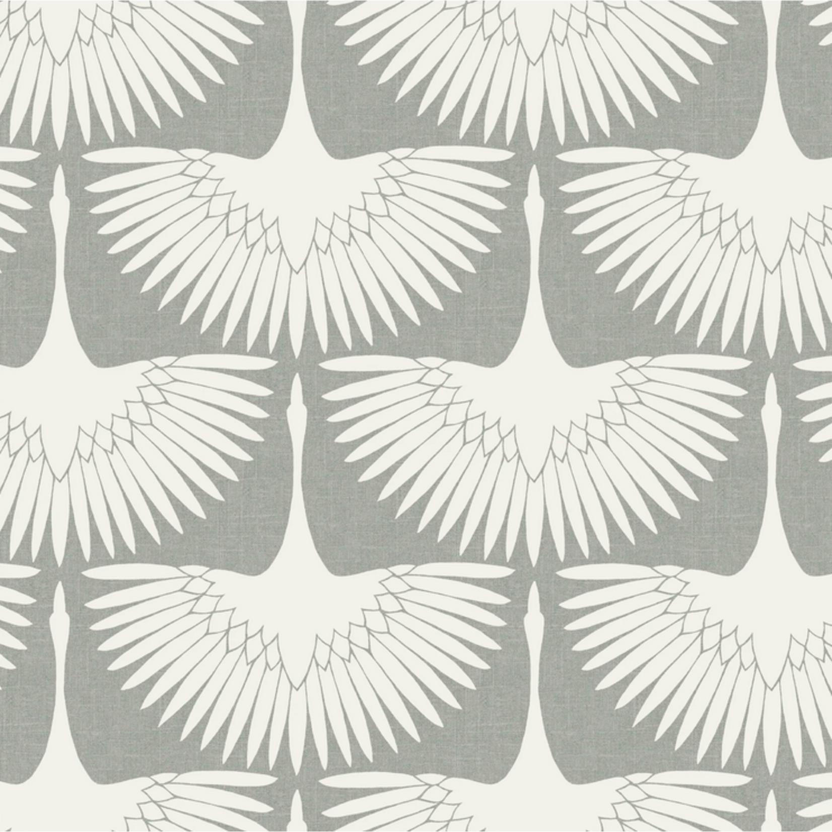 Tempaper Feather Flock Chalk Peel and Stick Wallpaper, 28 sq. ft.