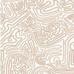 Tempaper Sketch Taupe Peel and Stick Wallpaper, 28 sq. ft.