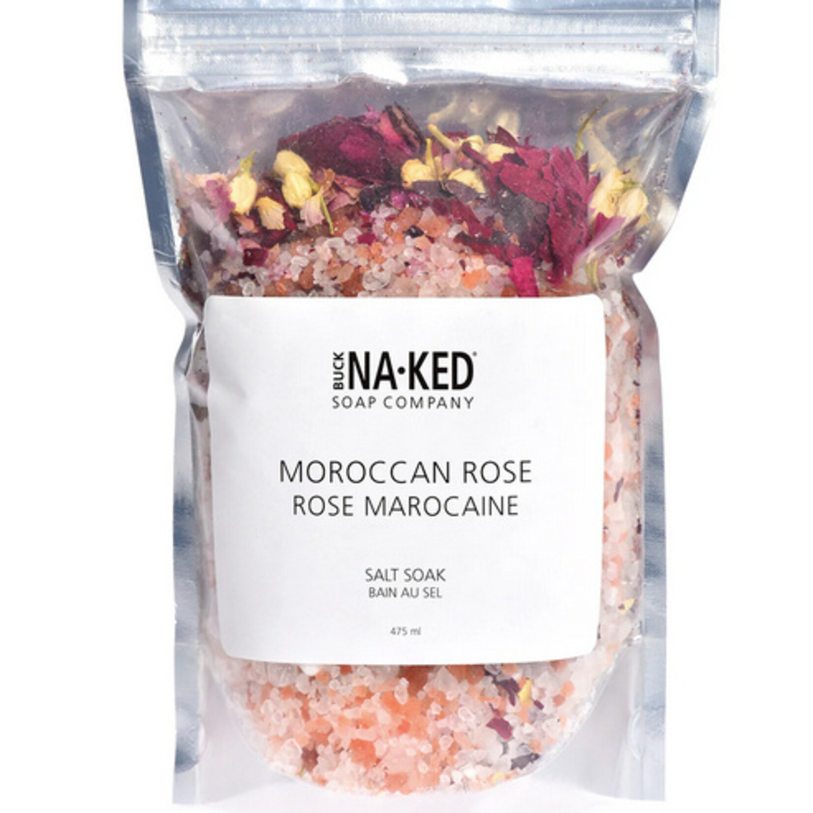 Buck Naked Buck Naked Moroccan Rose Salt Soak