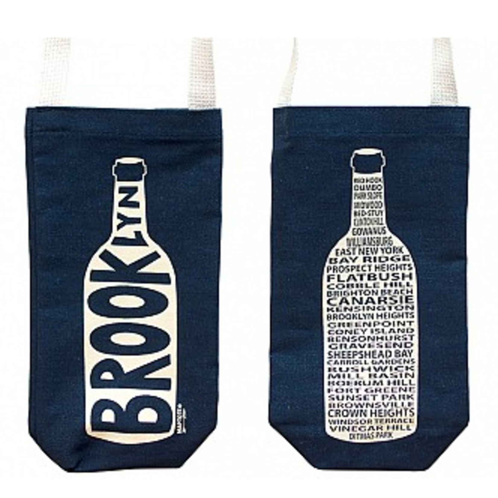 Denim Brooklyn Wine Tote