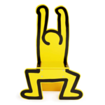 Vilac Kids Keith Haring Chair: Yellow