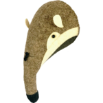 Mini Felt Anteater Head