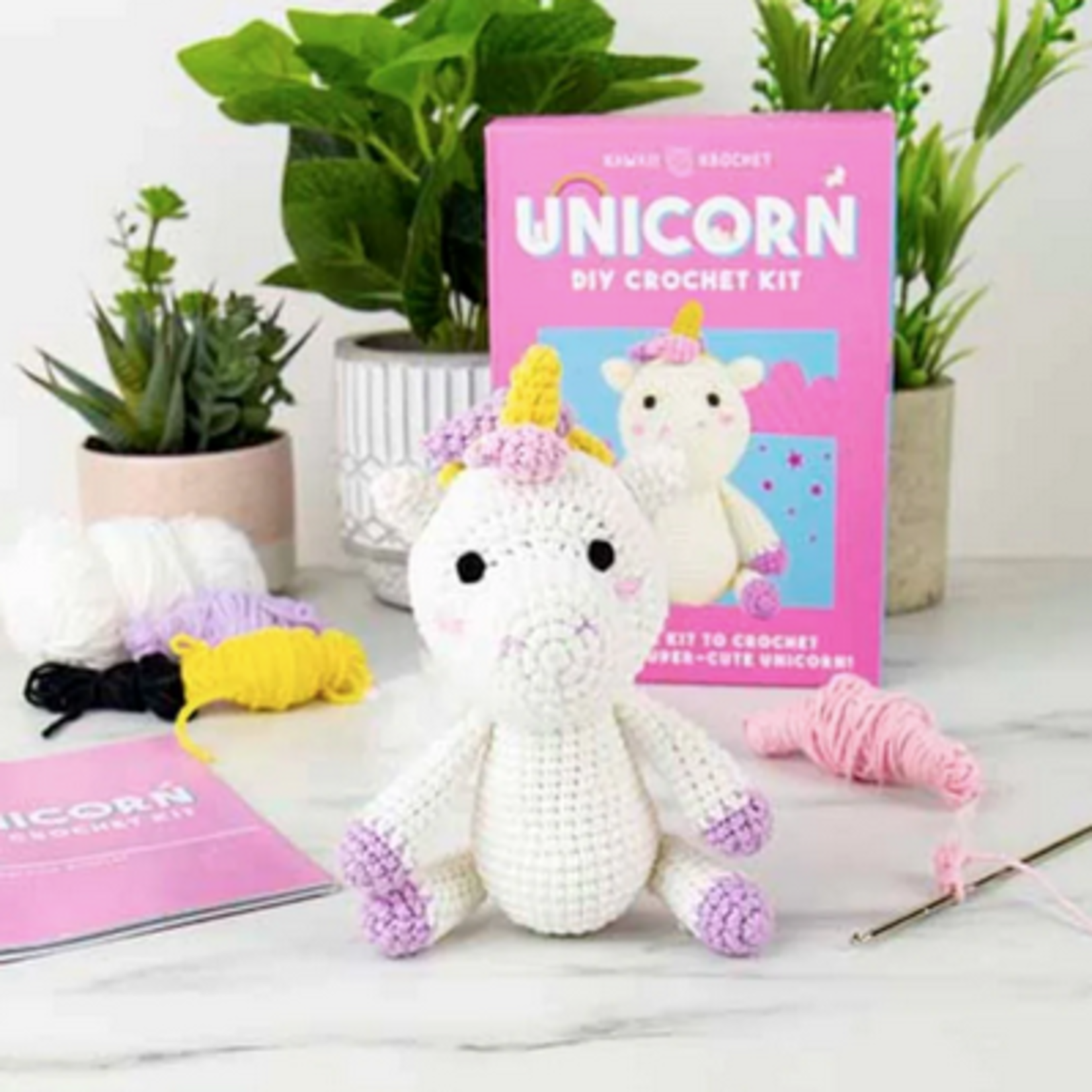 Gift Republic Unicorn DIY Crochet Kit