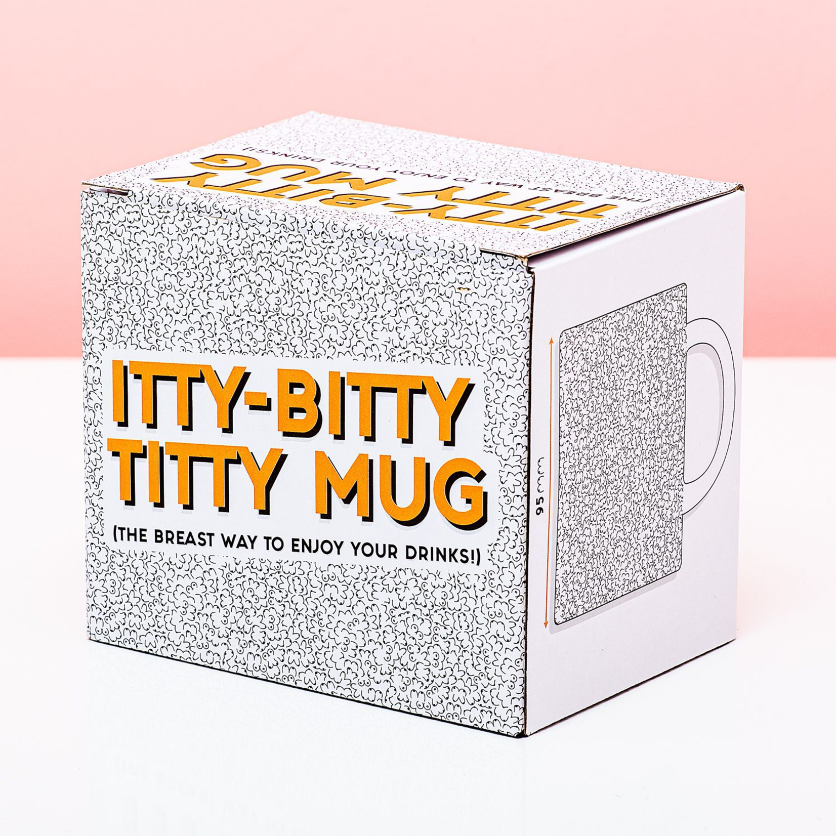Gift Republic Itty Bitty Titty Mug