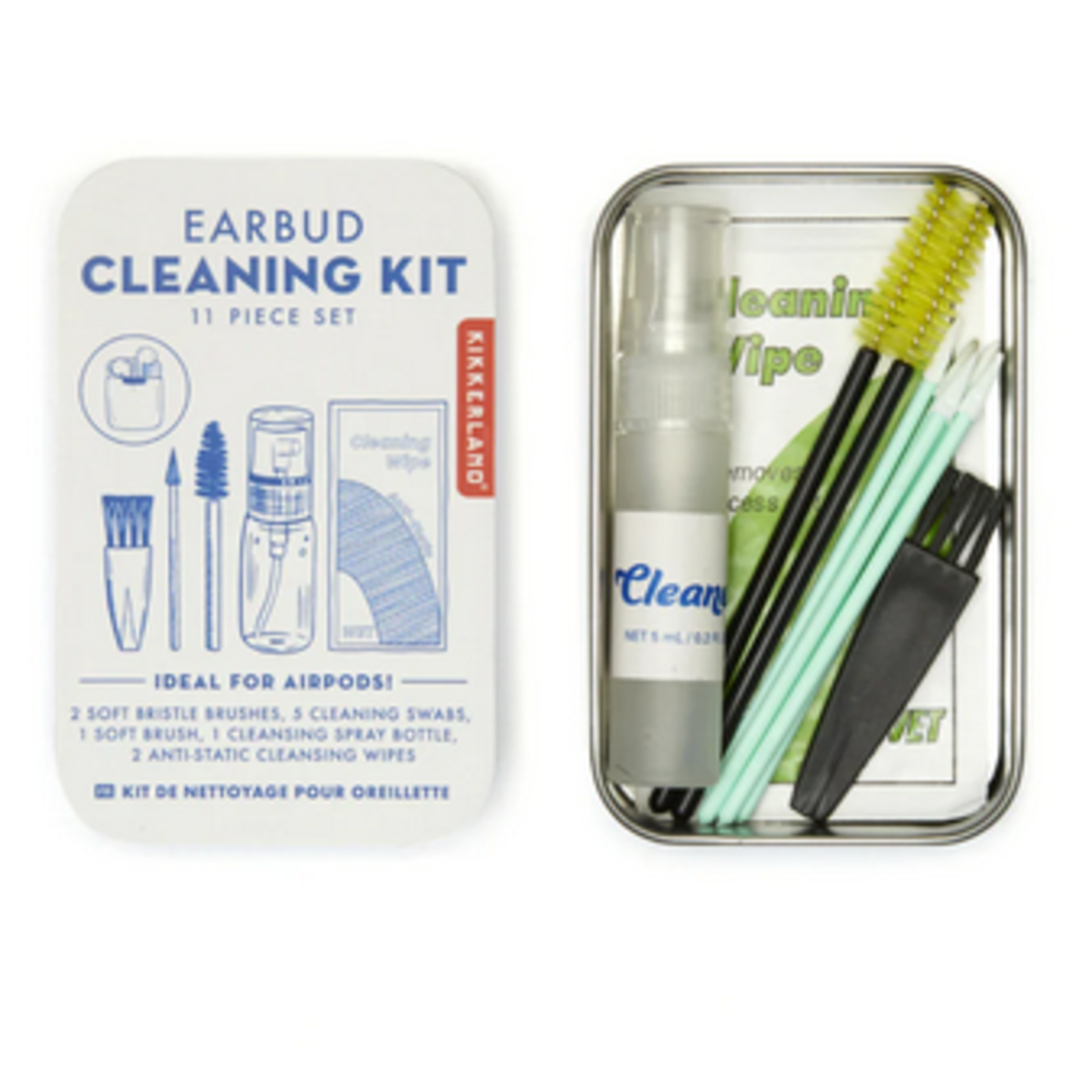 Earbud Cleaning Kit Tin