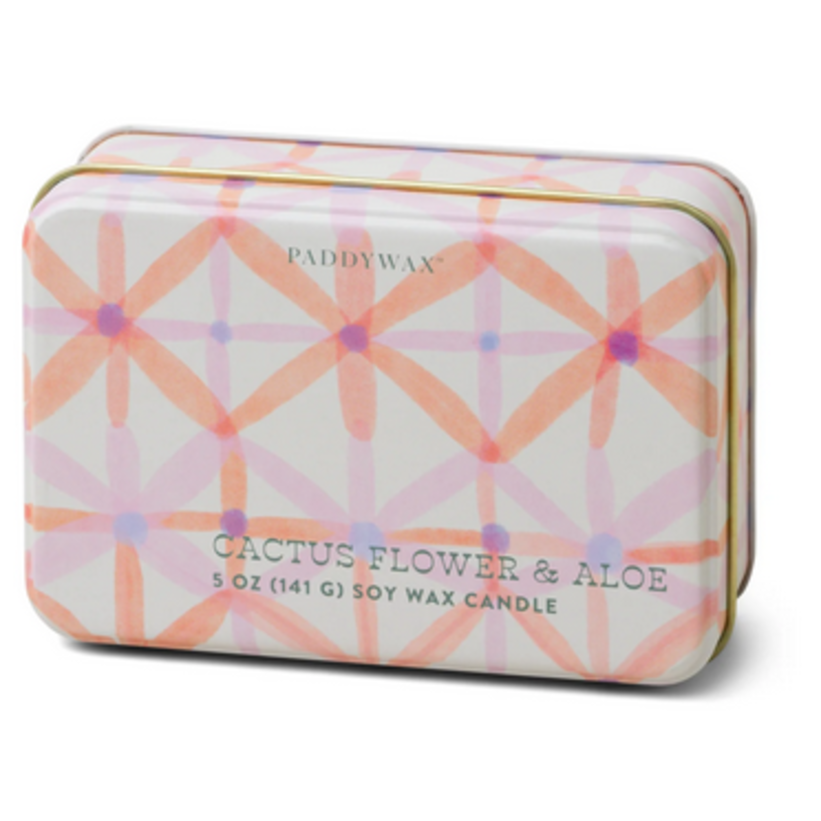 Paddywax Cactus Flower & Aloe Everyday Tin